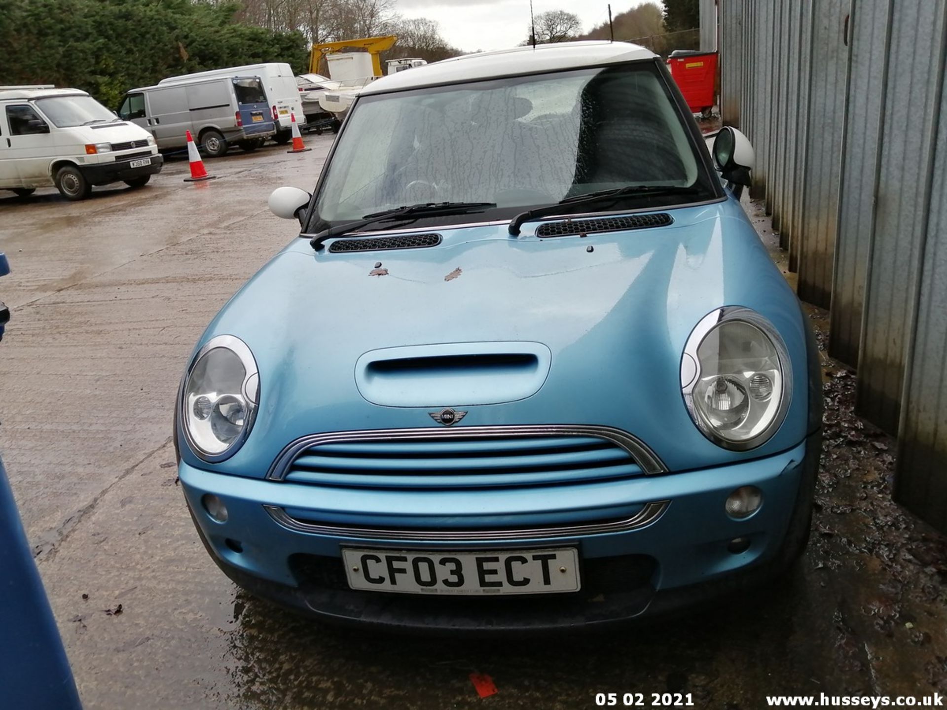 03/03 MINI MINI COOPER - 1598cc 3dr Hatchback (Blue, 89k) - Image 3 of 11