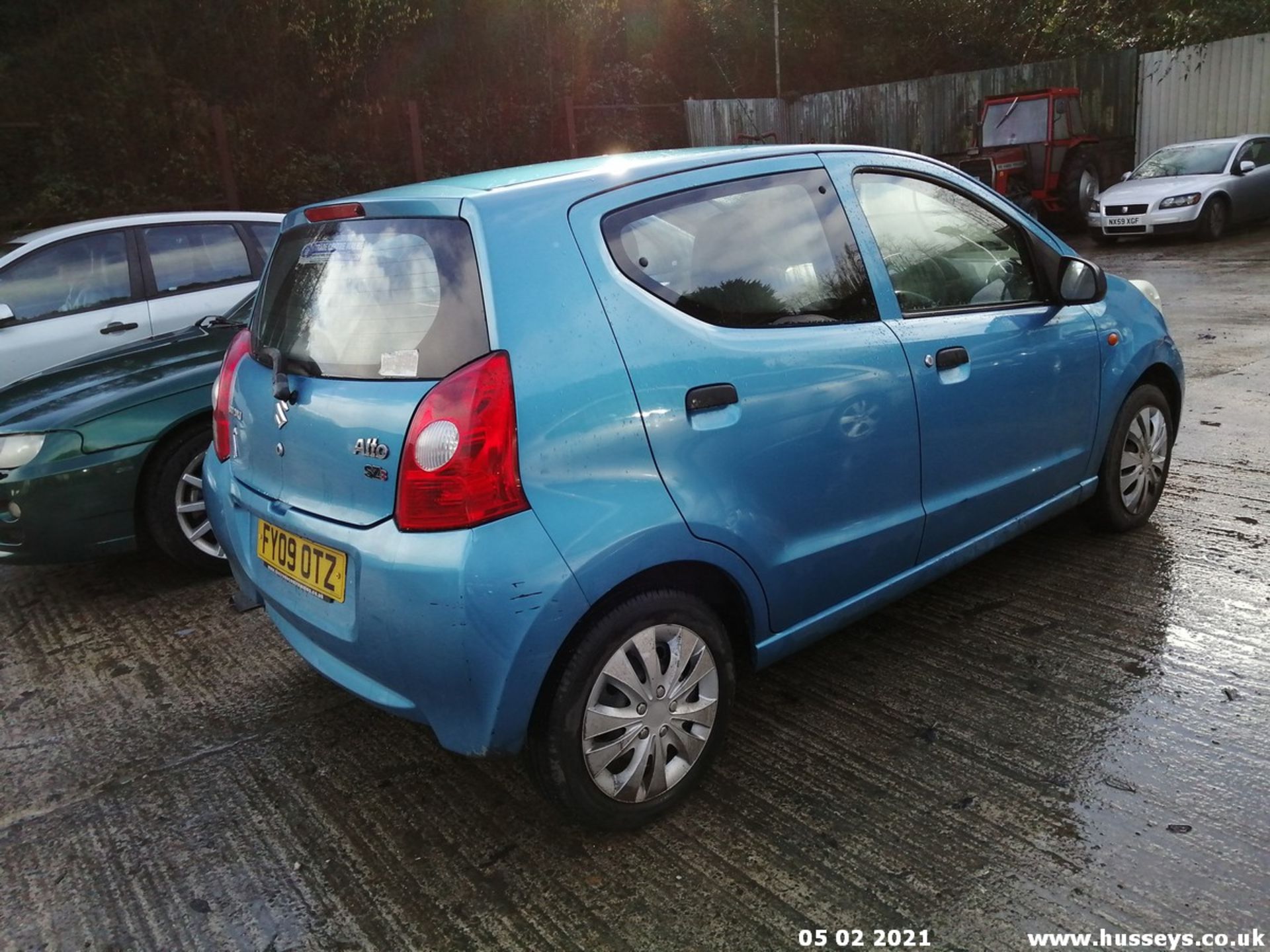 09/09 SUZUKI ALTO SZ3 - 996cc 5dr Hatchback (Blue, 139k) - Image 8 of 12