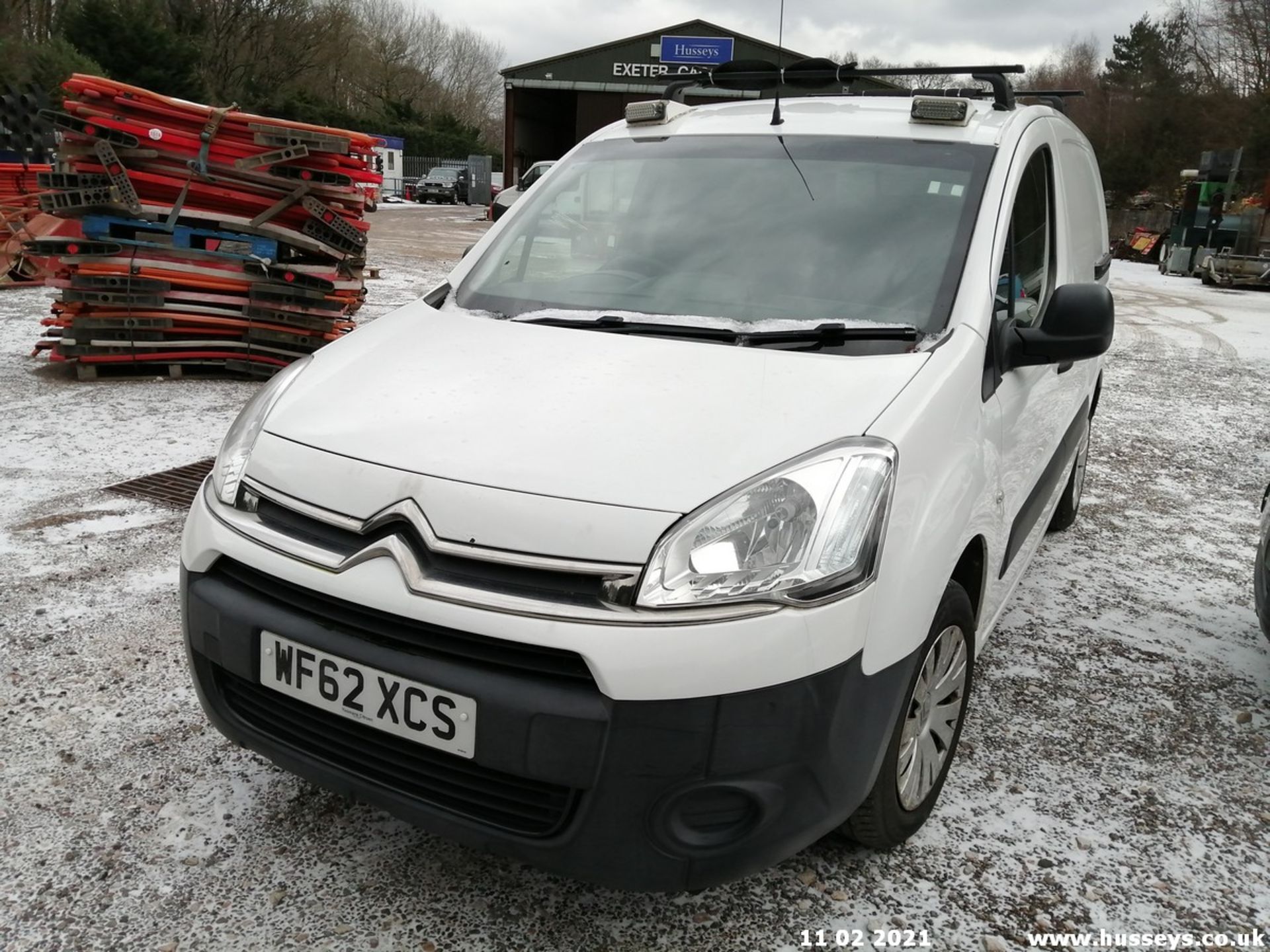 12/62 CITROEN BERLINGO 850 LX HDI - 1560cc 5dr Van (White, 27k) - Image 3 of 12