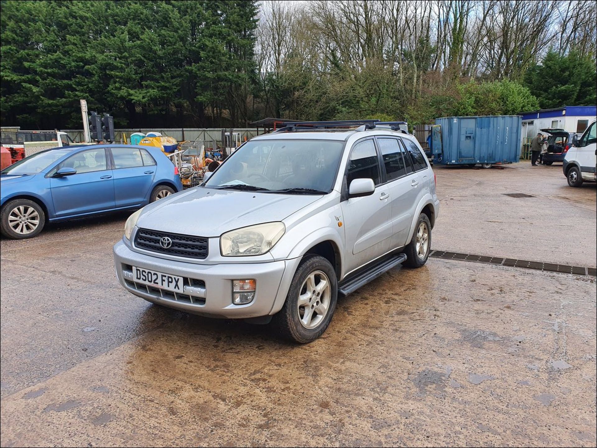 02/02 TOYOTA RAV4 VX VVTI AUTO - 1998cc 5dr Estate (Silver, 74k) - Image 3 of 13