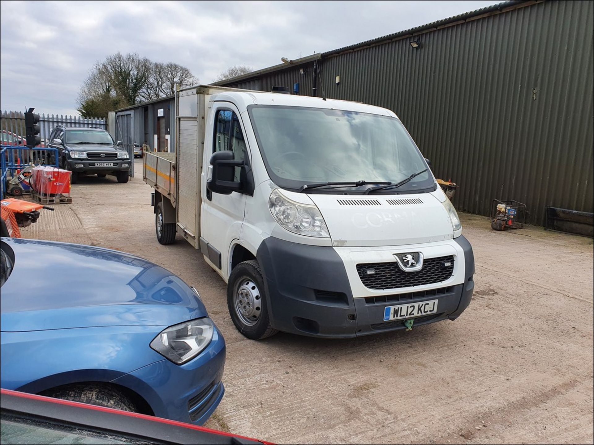 12/12 PEUGEOT BOXER 335 L2S HDI - 2198cc 2dr Tipper (White, 141k) - Image 10 of 11