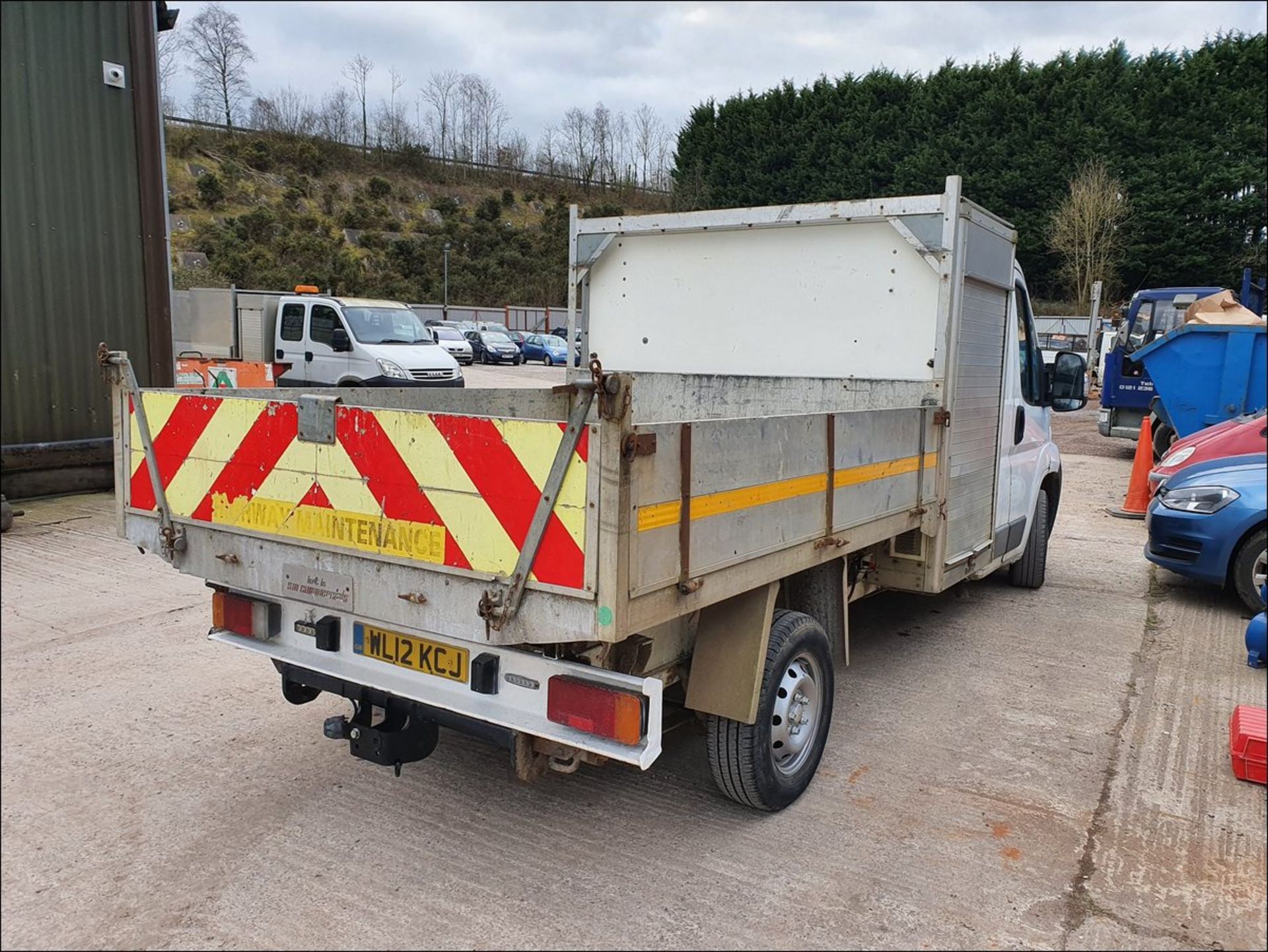 12/12 PEUGEOT BOXER 335 L2S HDI - 2198cc 2dr Tipper (White, 141k) - Image 6 of 11