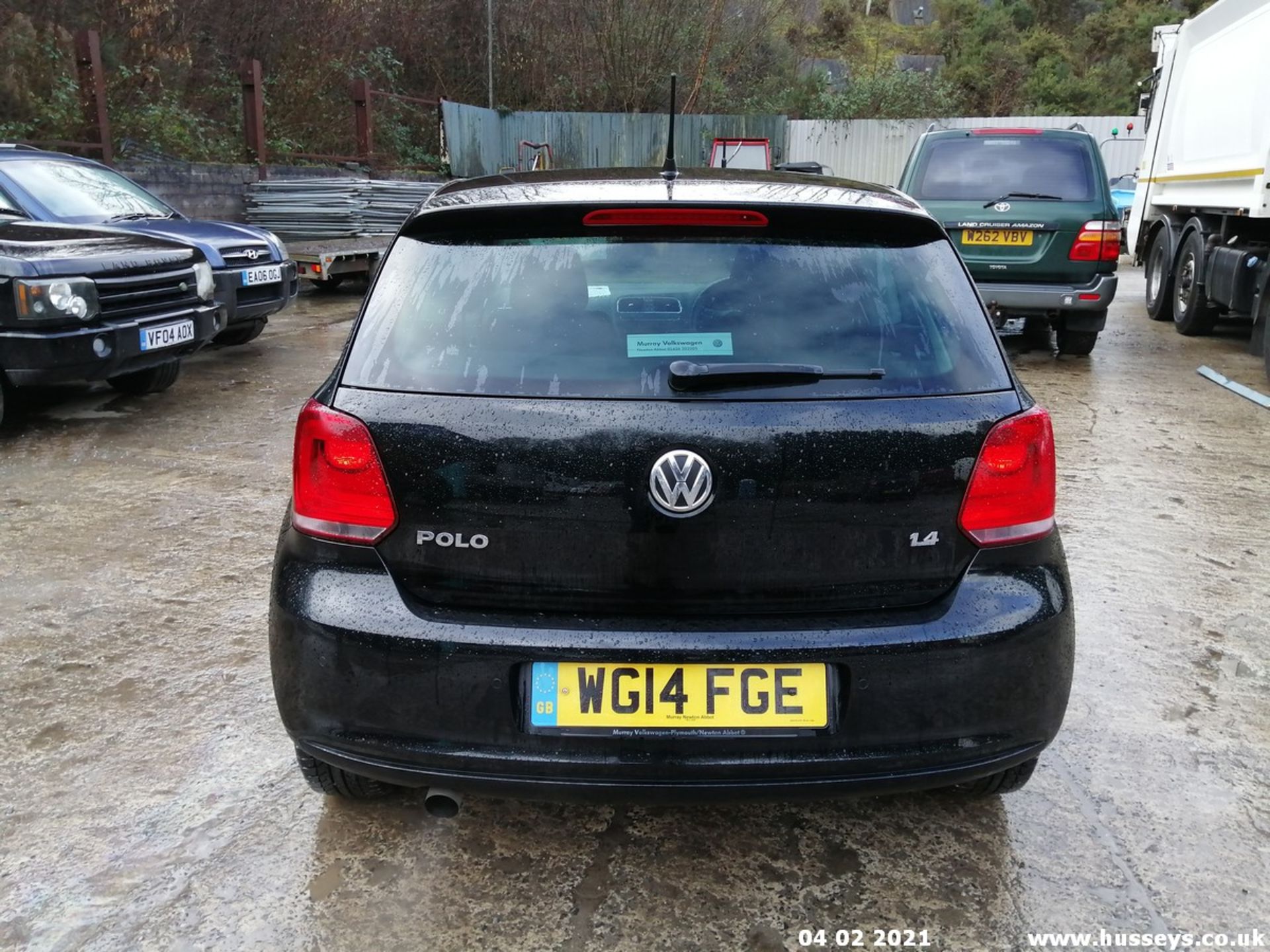 14/14 VOLKSWAGEN POLO MATCH EDITION - 1390cc 3dr Hatchback (Black, 22k) - Image 4 of 12