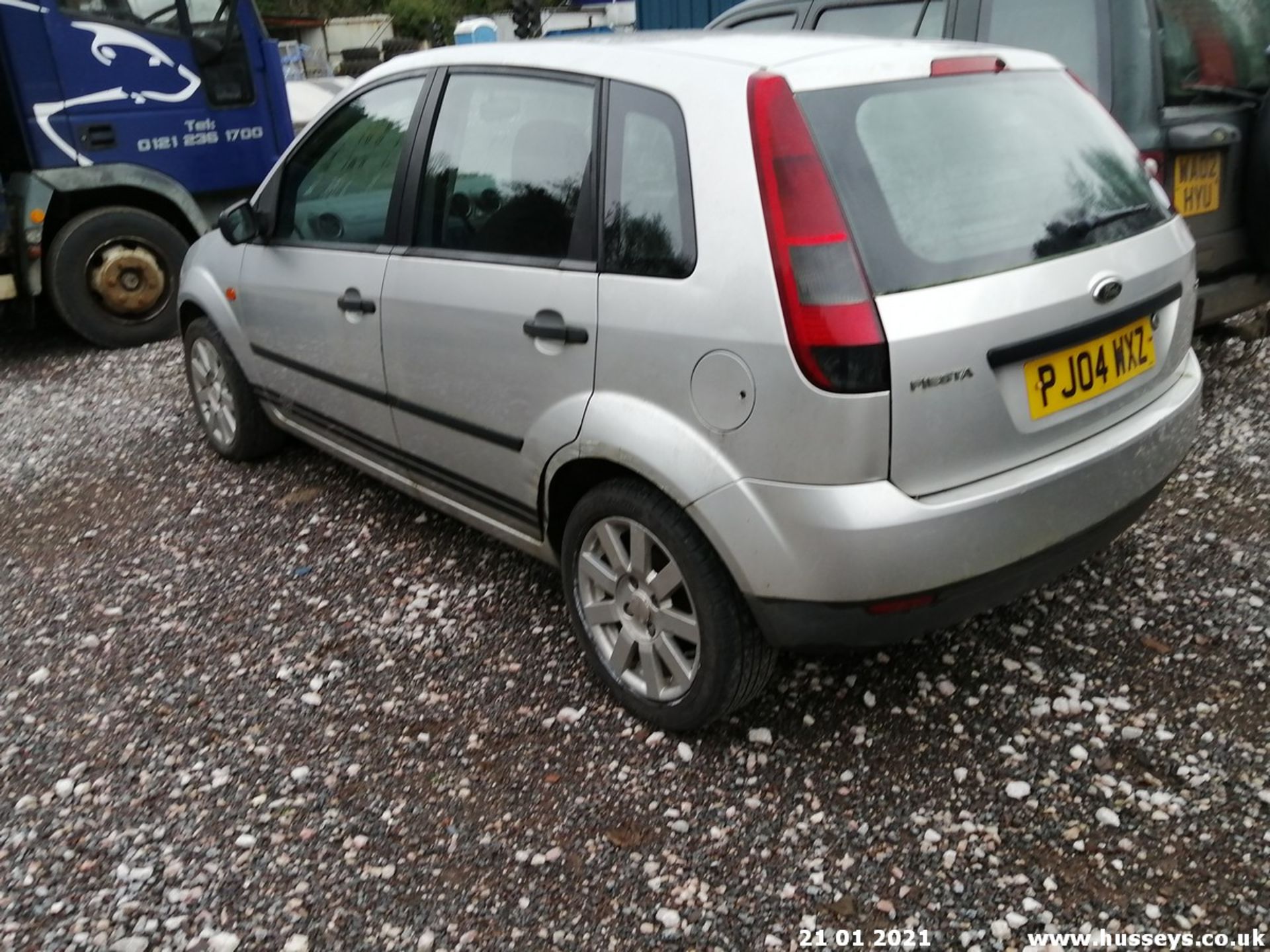 04/04 FORD FIESTA LX - 1242cc 5dr Hatchback (Silver, 115k) - Image 4 of 8