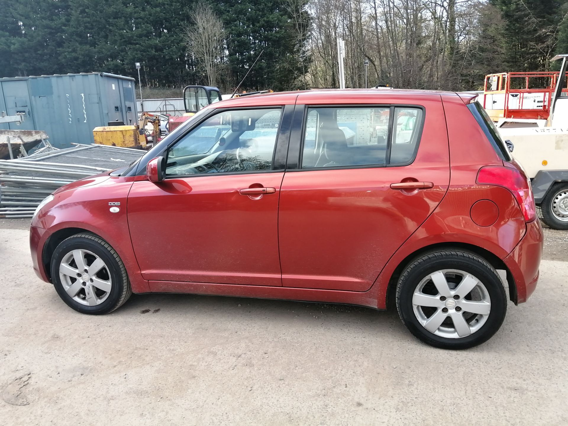 08/08 SUZUKI SWIFT DDIS - 1248cc 5dr Hatchback (Orange, 111k) - Image 6 of 11