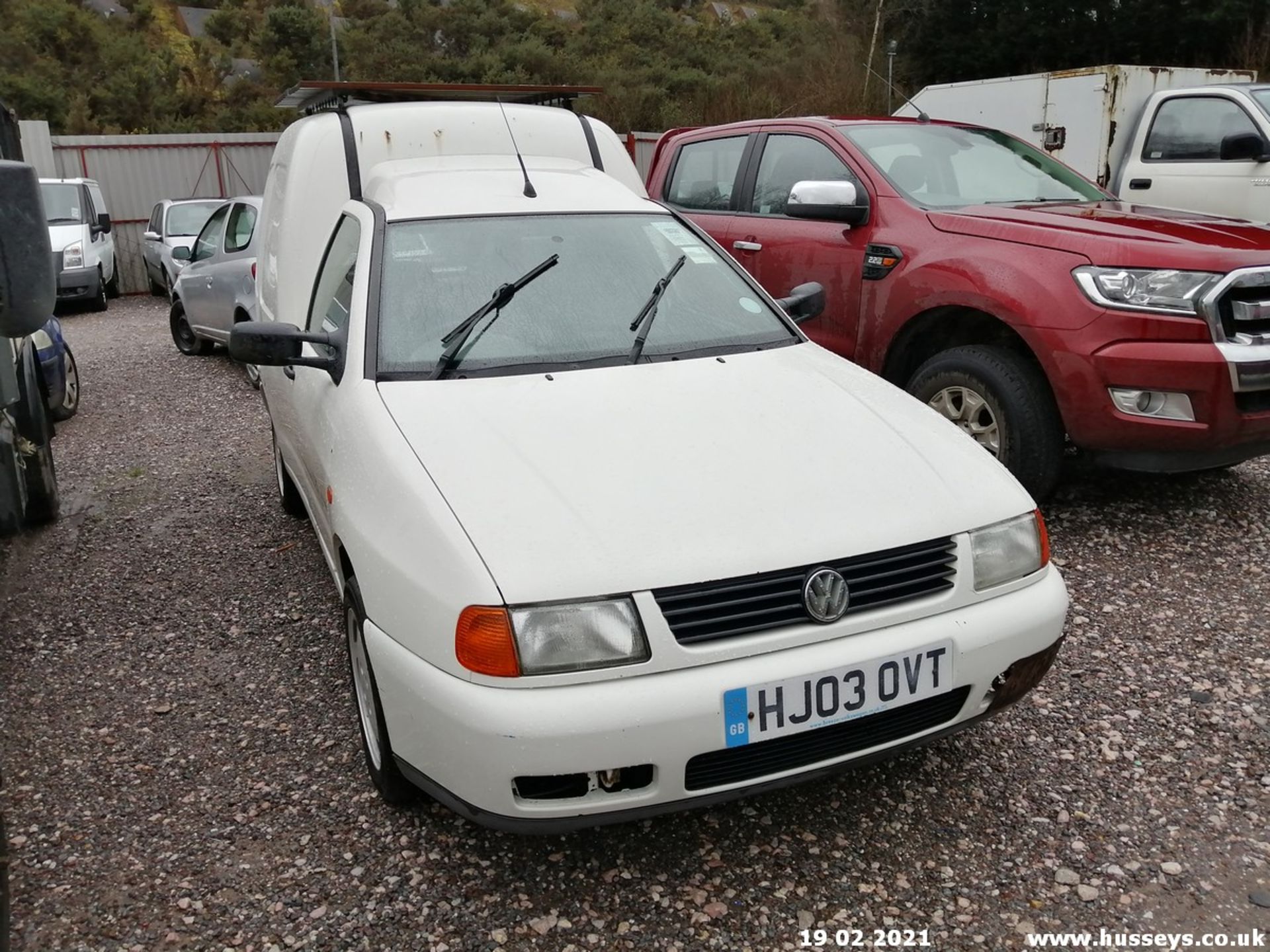 03/03 VOLKSWAGEN CADDY DIESEL - 1896cc 3dr Van (White, 174k)