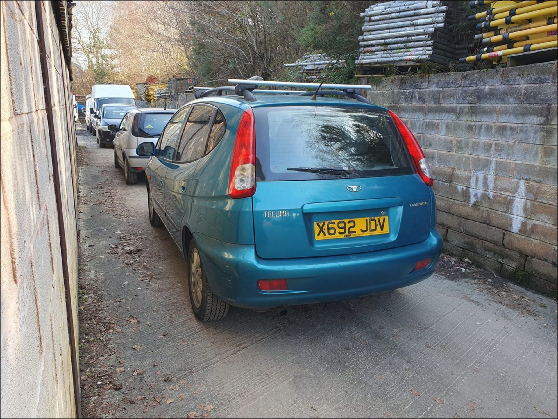 2000 DAEWOO TACUMA CDX AUTO - 1998cc 5dr MPV (Blue, 81k) - Image 3 of 10