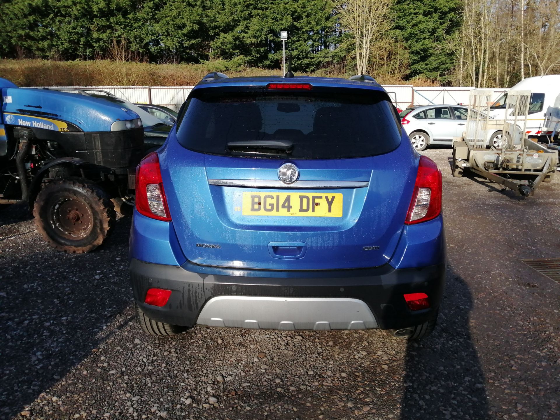 14/14 VAUXHALL MOKKA SE CDTI S/S - 1686cc 5dr Hatchback (Blue, 64k) - Image 3 of 10