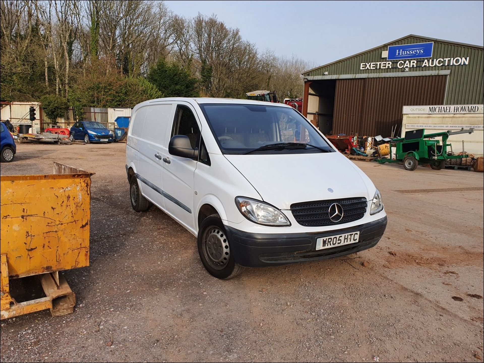 05/05 MERCEDES VITO 109 CDI COMPACT - 2148cc Van (White, 161k) - Image 5 of 11