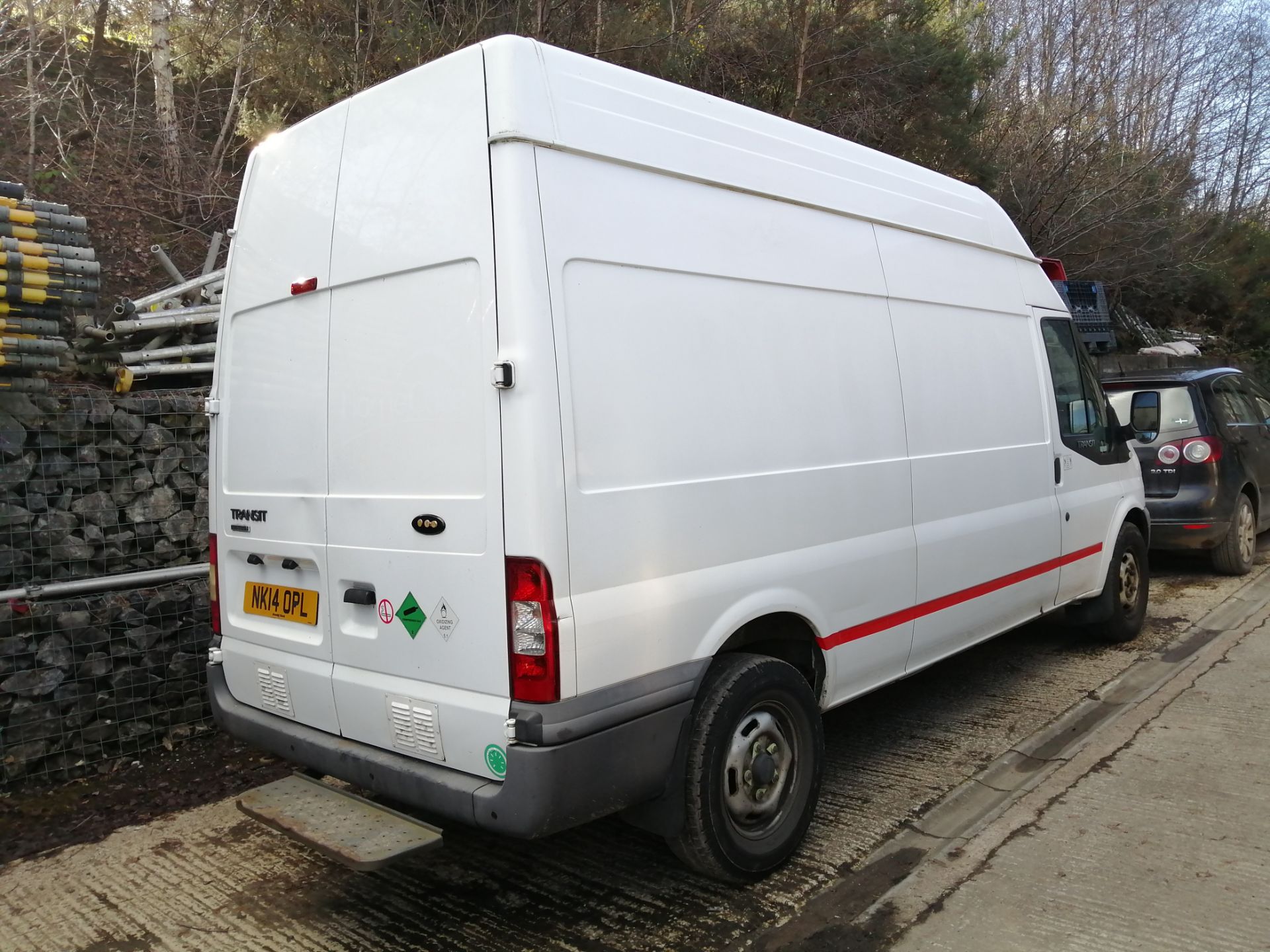 14/14 FORD TRANSIT 100 T350 RWD - 2198cc Van (White, 156k) - Image 5 of 11