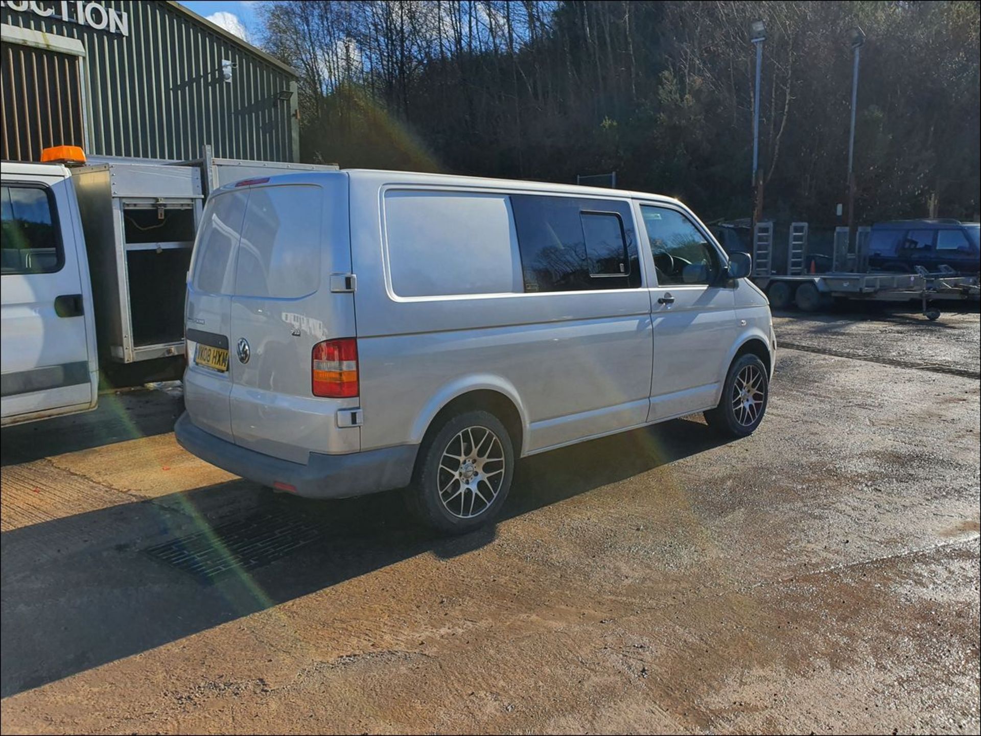 08/08 VOLKSWAGEN TRANSPORTER T28 84 TDI SWB - 1896cc 4dr Van (Silver, 109k) - Image 12 of 12