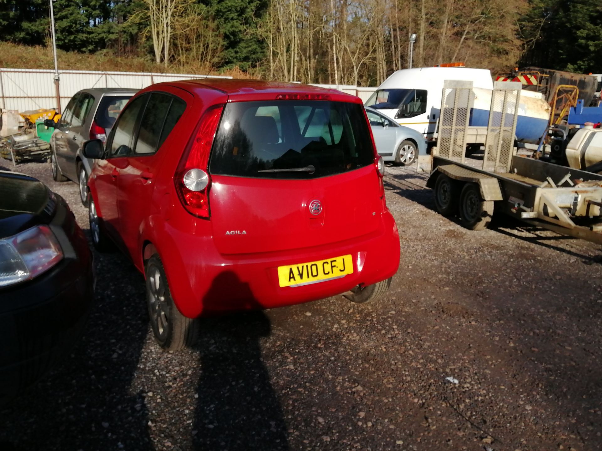 10/10 VAUXHALL AGILA DESIGN - 1242cc 5dr Hatchback (Red, 73k) - Image 5 of 10