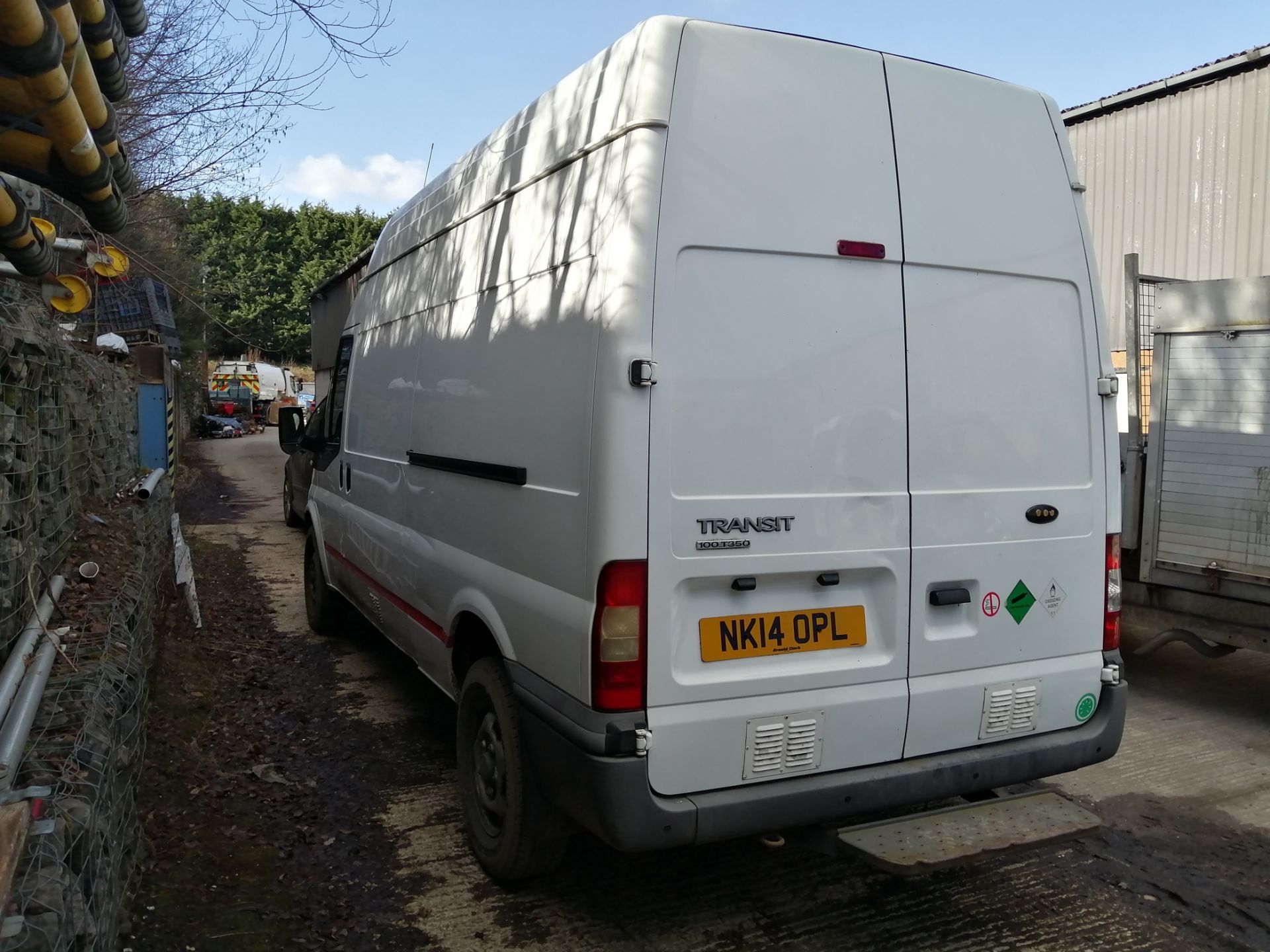 14/14 FORD TRANSIT 100 T350 RWD - 2198cc Van (White, 156k) - Image 6 of 11