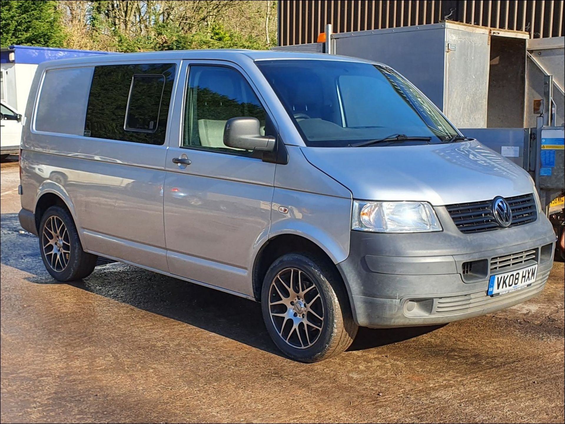 08/08 VOLKSWAGEN TRANSPORTER T28 84 TDI SWB - 1896cc 4dr Van (Silver, 109k)