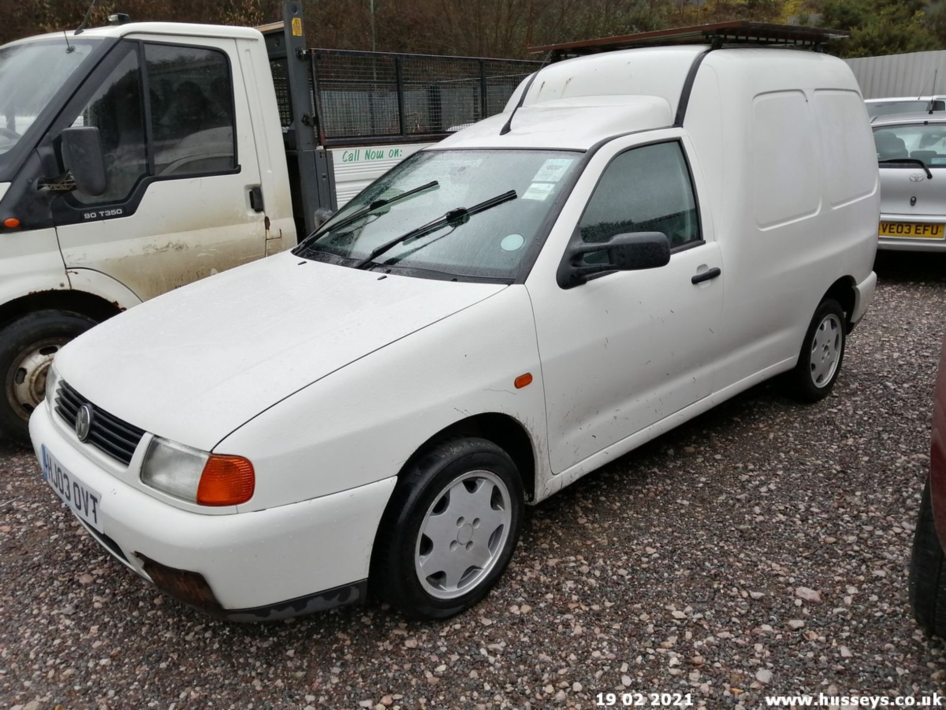 03/03 VOLKSWAGEN CADDY DIESEL - 1896cc 3dr Van (White, 174k) - Image 3 of 11