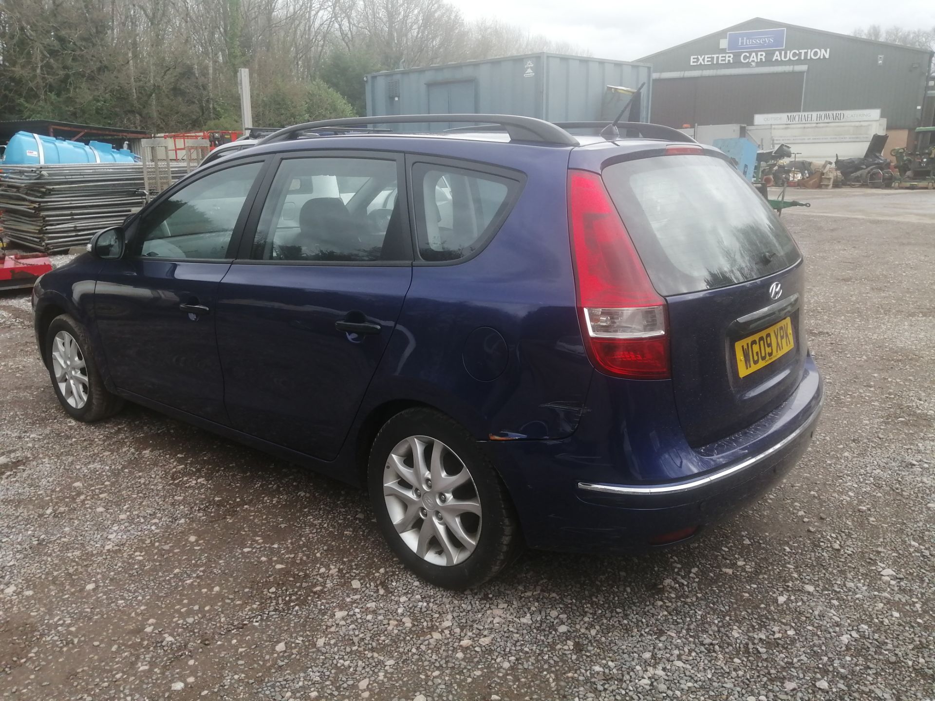 09/09 HYUNDAI I30 STYLE AUTO - 1582cc 5dr Estate (Blue, 193k) - Image 5 of 13