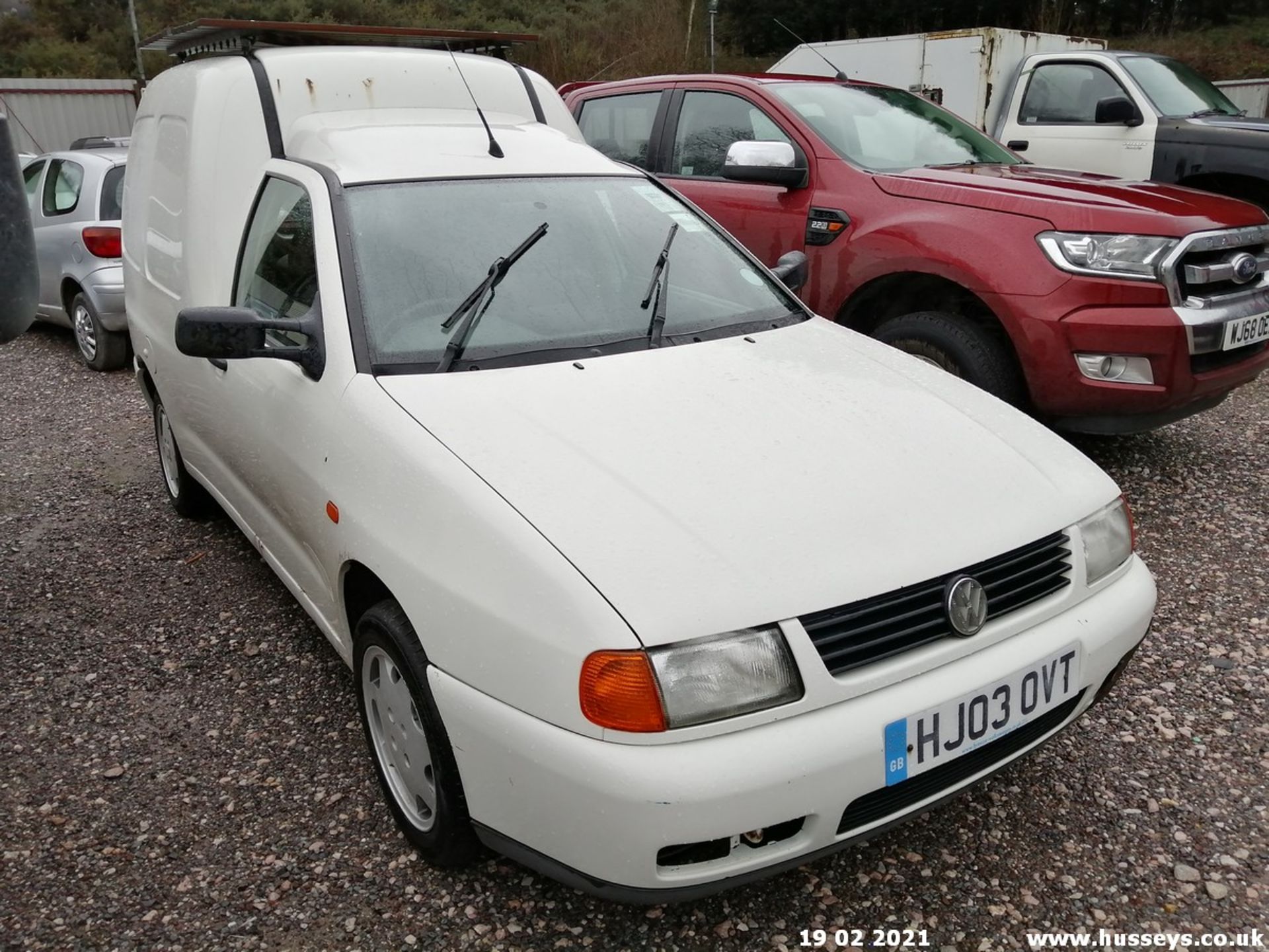 03/03 VOLKSWAGEN CADDY DIESEL - 1896cc 3dr Van (White, 174k) - Image 7 of 11