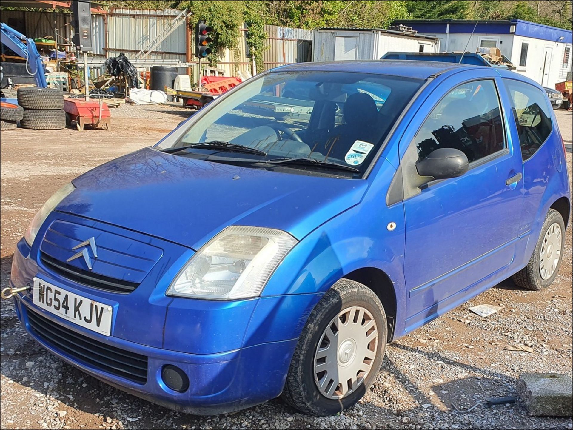 05/54 CITROEN C2 DESIGN - 1124cc 3dr Hatchback (Blue, 0k)