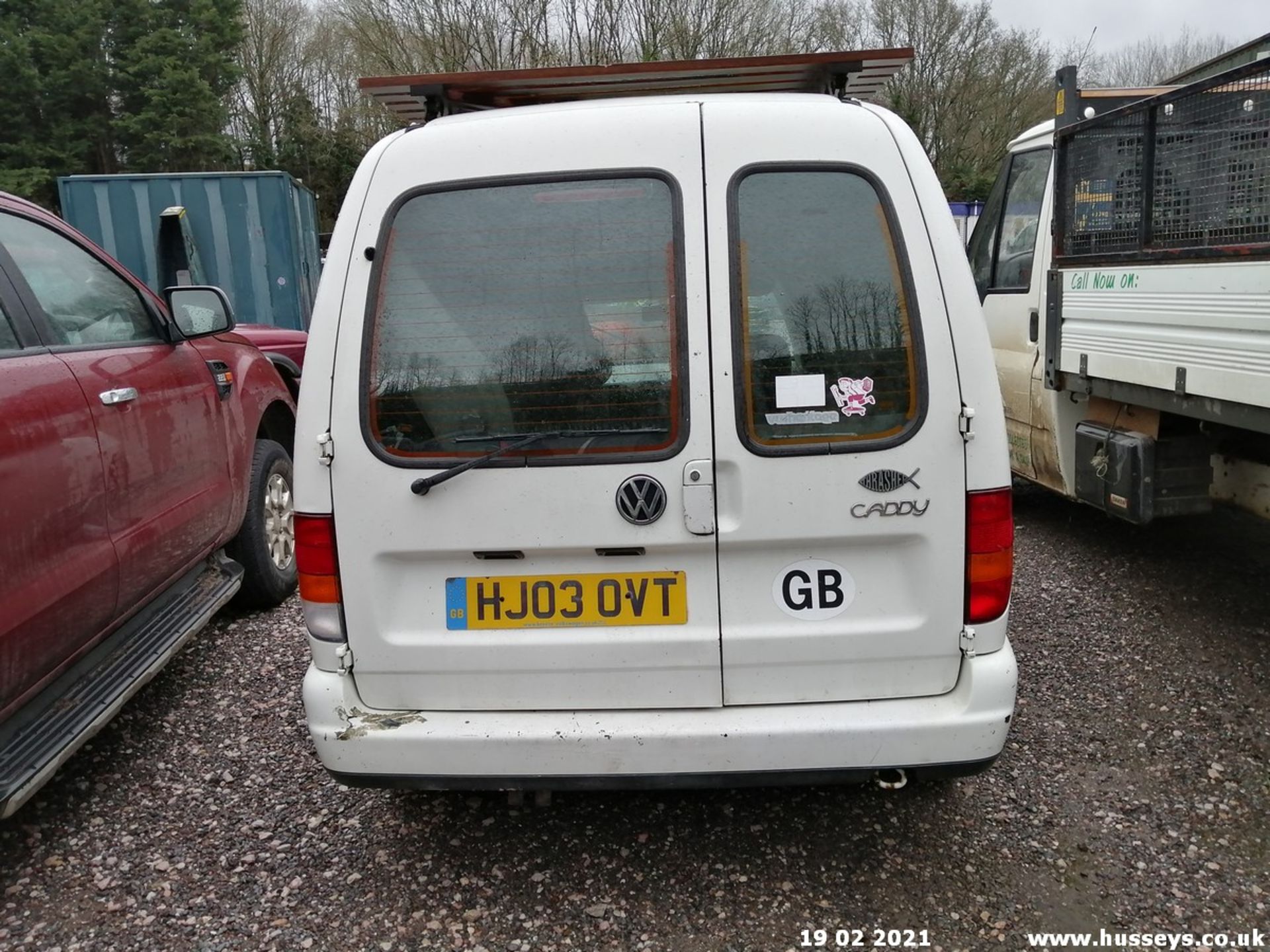 03/03 VOLKSWAGEN CADDY DIESEL - 1896cc 3dr Van (White, 174k) - Image 5 of 11