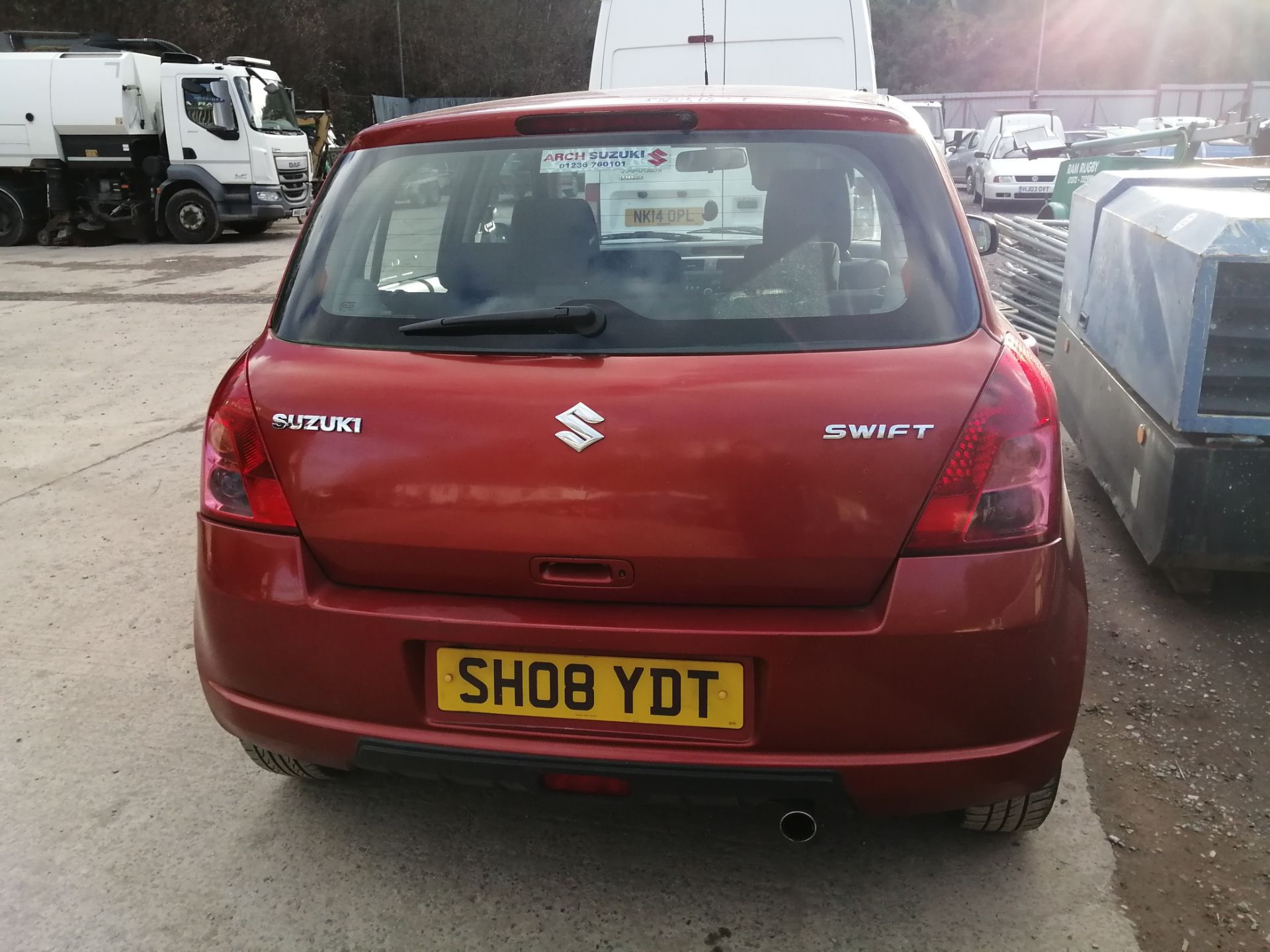 08/08 SUZUKI SWIFT DDIS - 1248cc 5dr Hatchback (Orange, 111k) - Image 4 of 11