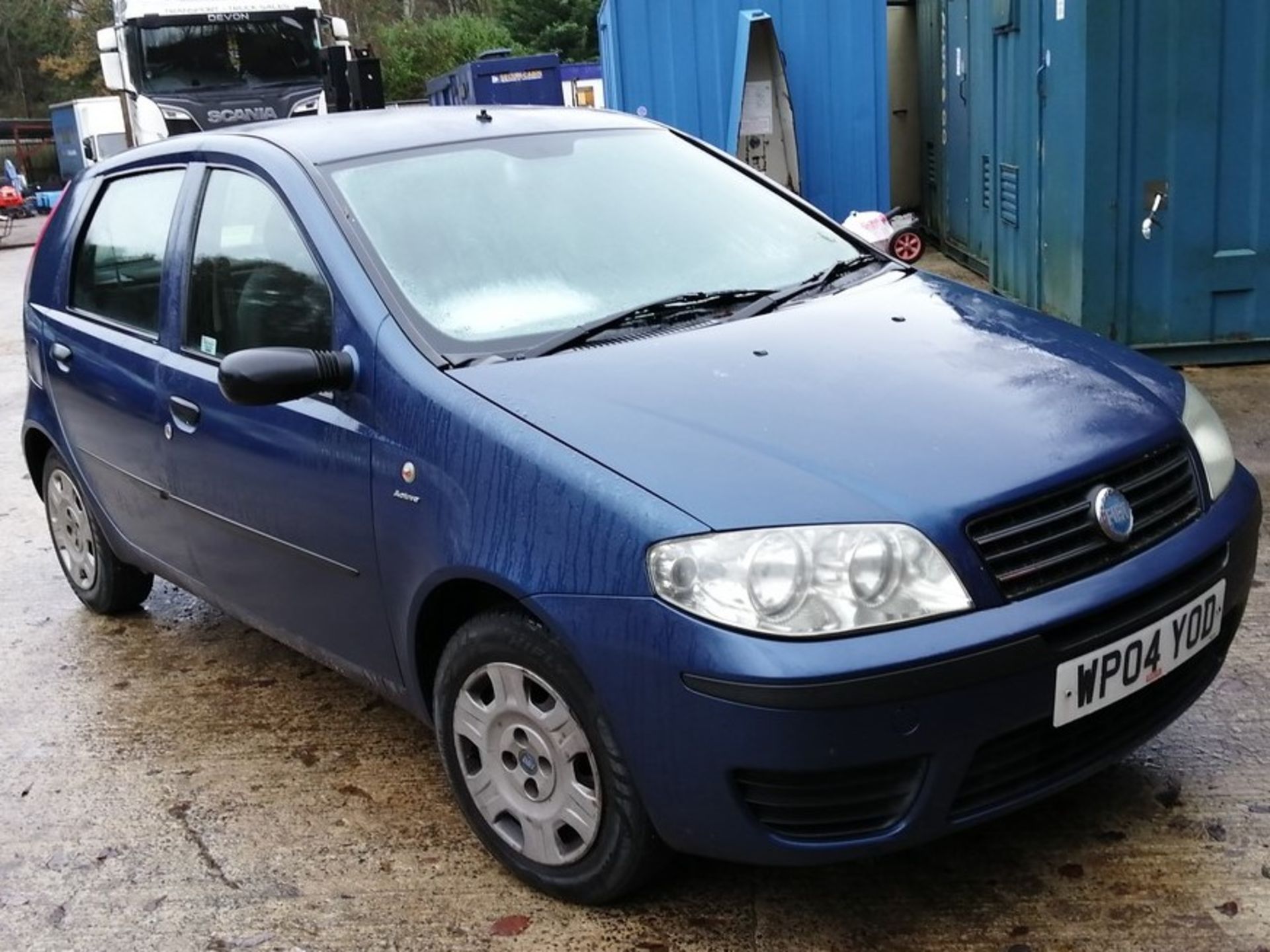 04/04 FIAT PUNTO ACTIVE 8V - 1242cc 5dr Hatchback (Blue, 165k)