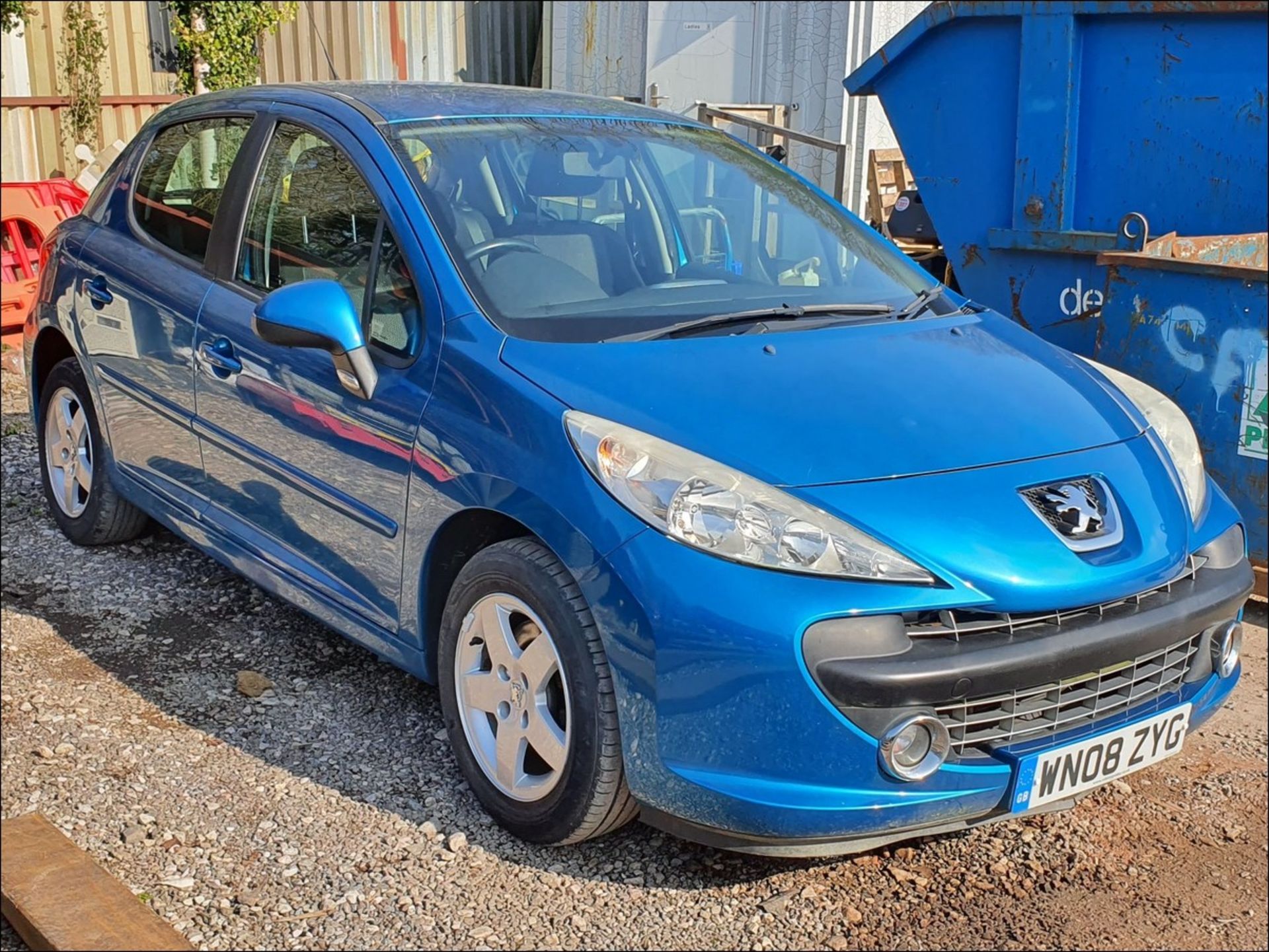 08/08 PEUGEOT 207 SPORT - 1397cc 5dr Hatchback (Blue, 68k)