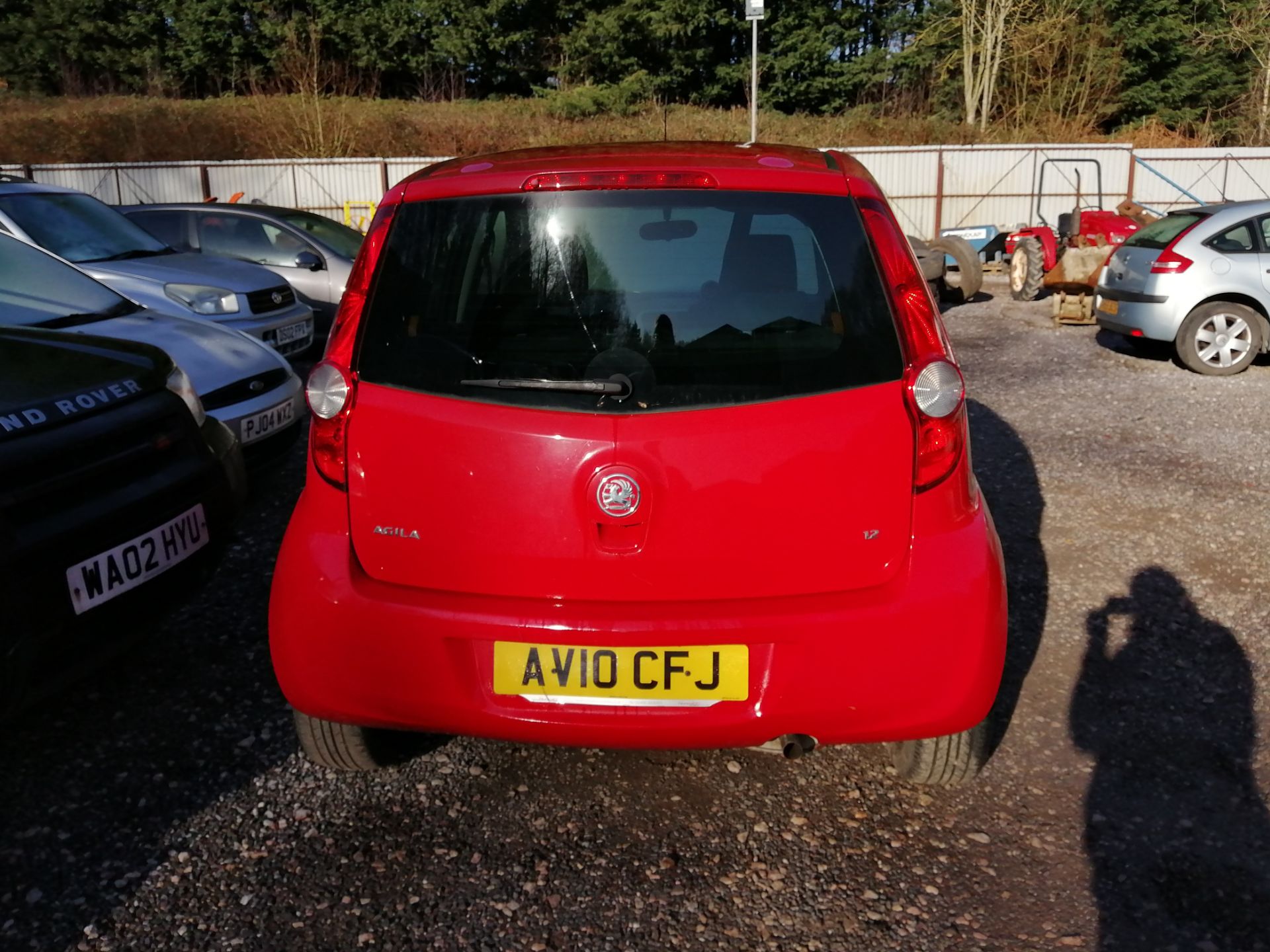 10/10 VAUXHALL AGILA DESIGN - 1242cc 5dr Hatchback (Red, 73k) - Image 3 of 10