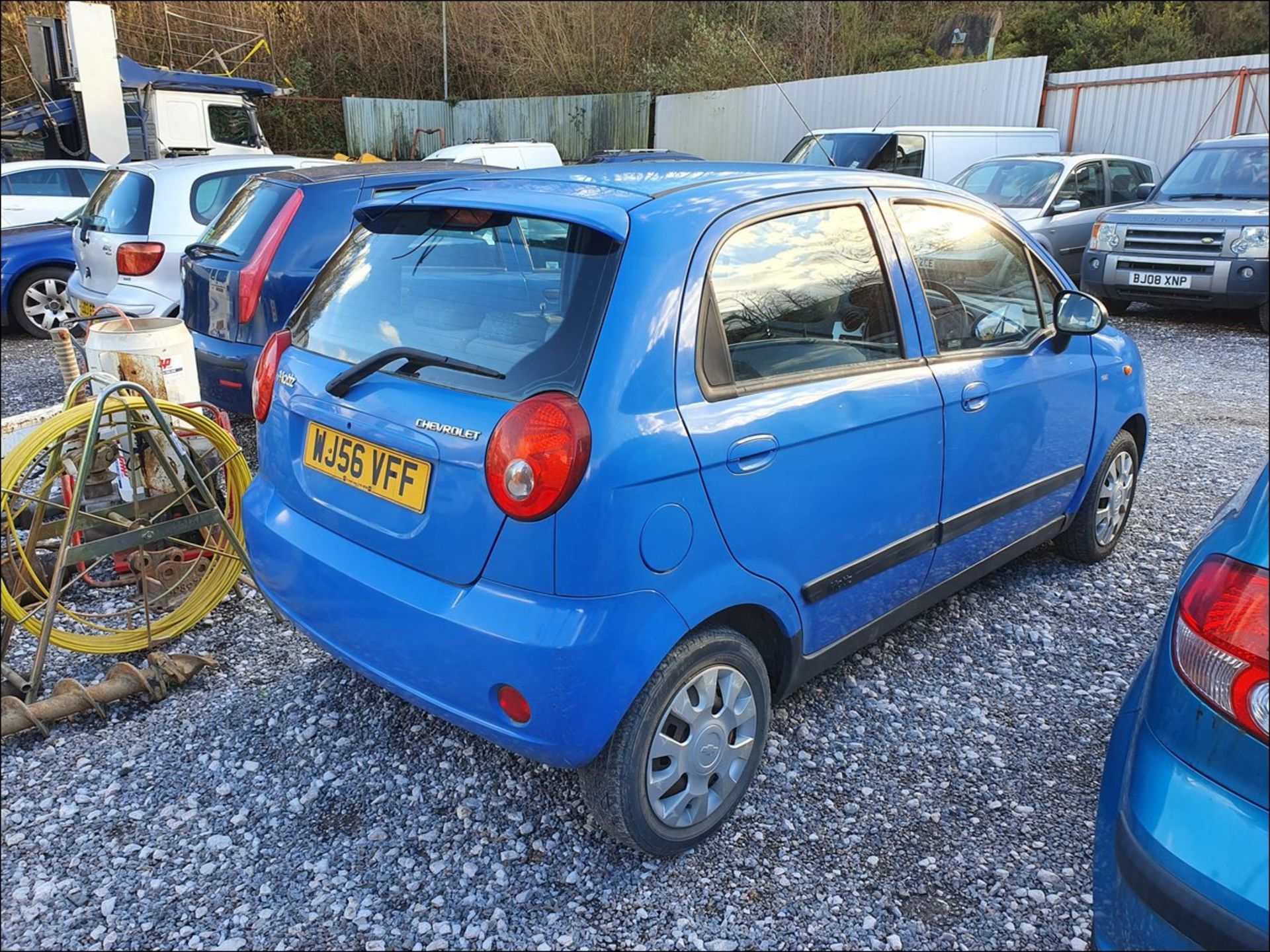 06/56 CHEVROLET MATIZ SE - 995cc 5dr Hatchback (Blue, 95k) - Image 3 of 11