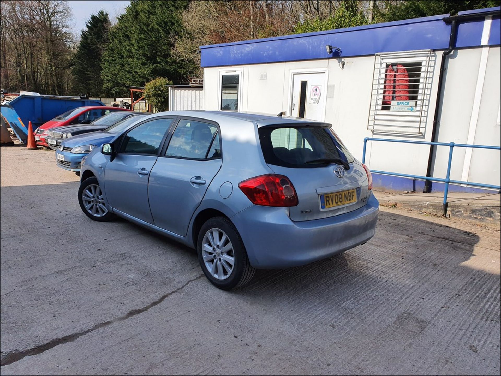 08/08 TOYOTA AURIS T-SPIRIT VVT-I - 1598cc 5dr Hatchback (Blue, 95k) - Image 4 of 12