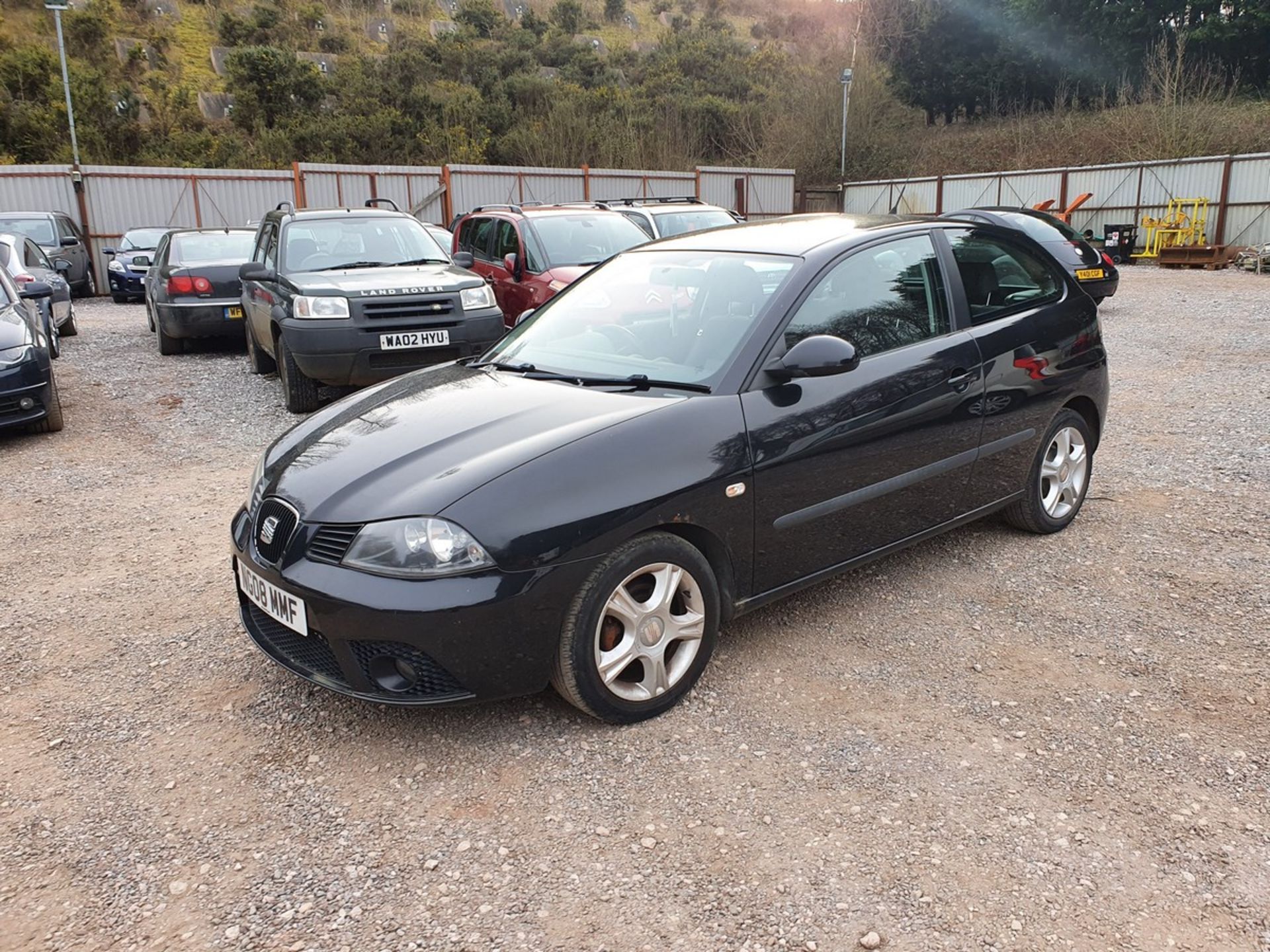 08/08 SEAT IBIZA STYLANCE - 1390cc 3dr Hatchback (Black, 89k) - Image 6 of 14