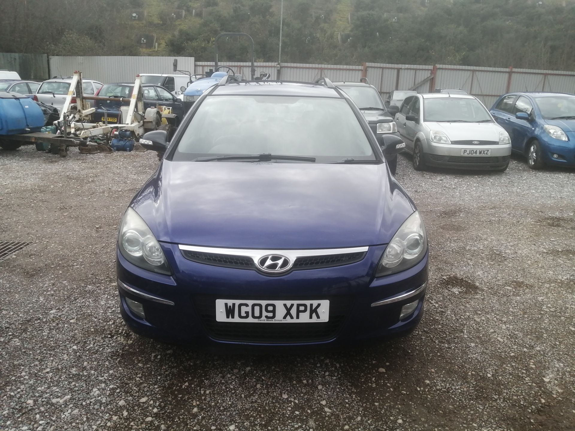 09/09 HYUNDAI I30 STYLE AUTO - 1582cc 5dr Estate (Blue) - Image 2 of 13