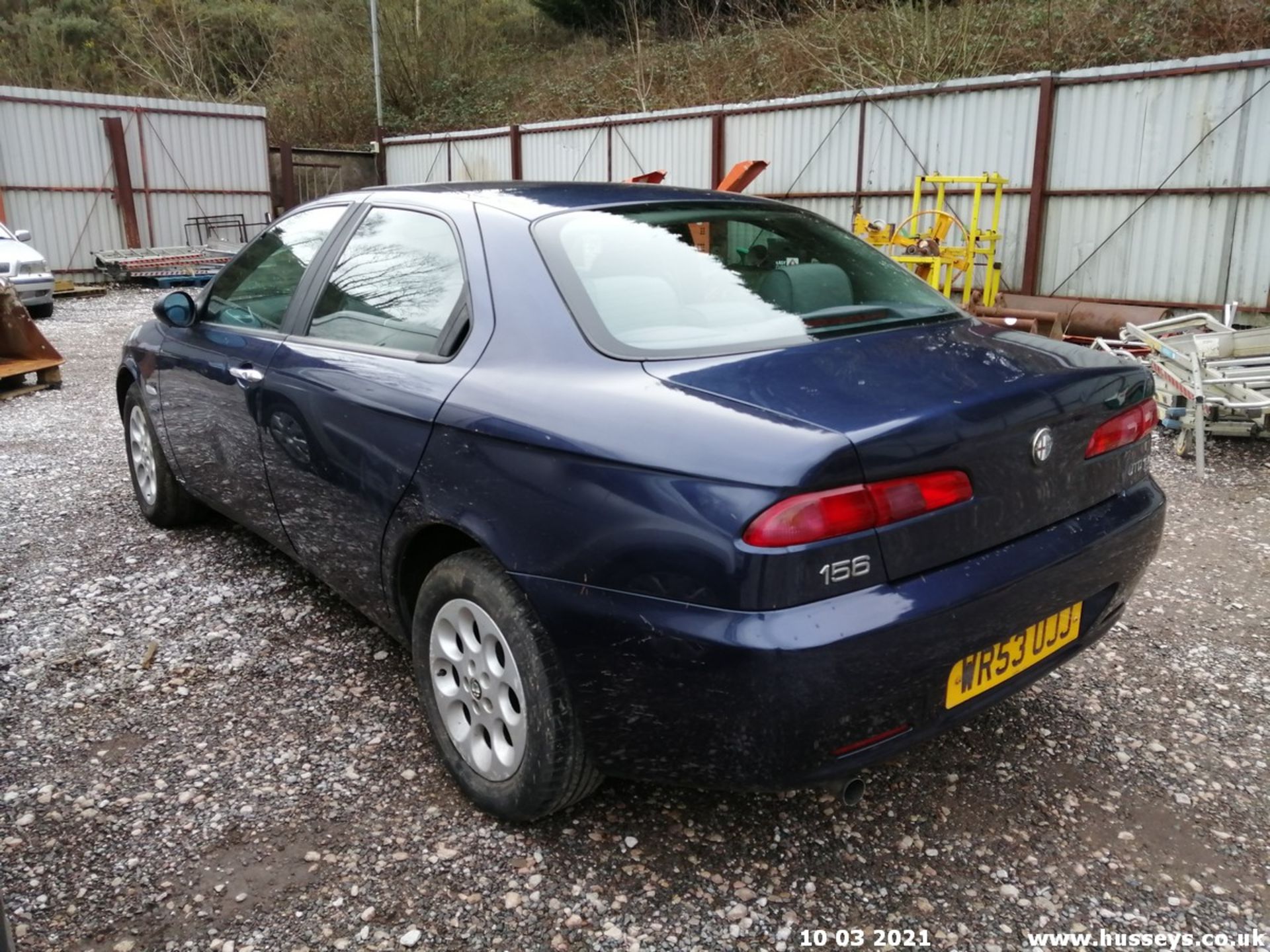 03/53 ALFA ROMEO 156 TURISMO 16V M-JET JTD - 1910cc 4dr Saloon (Blue, 54k) - Image 3 of 11