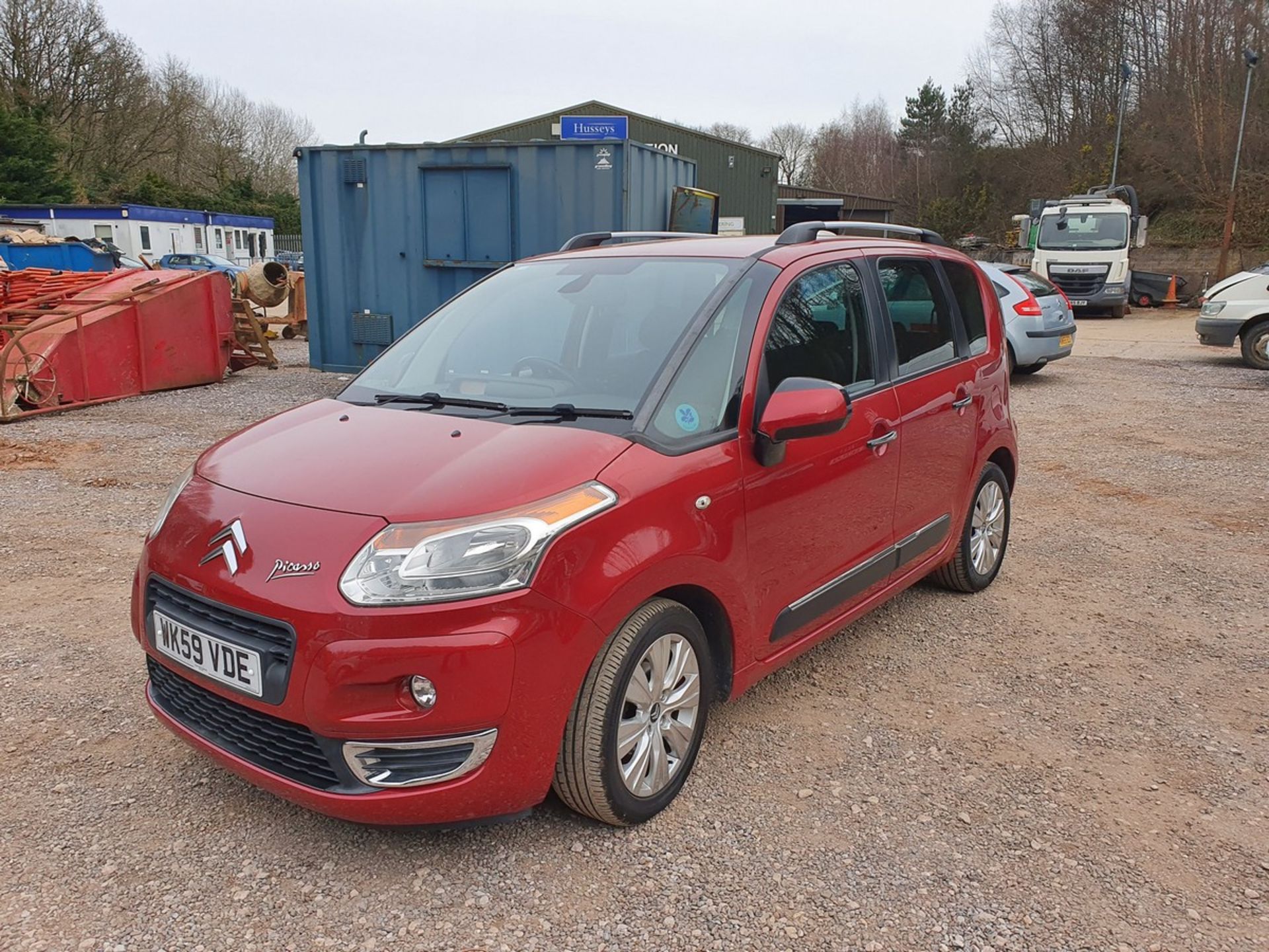 09/59 CITROEN C3 PICASSO EXCLUSIVE HDI - 1560cc 5dr MPV (Red, 67k) - Image 4 of 15