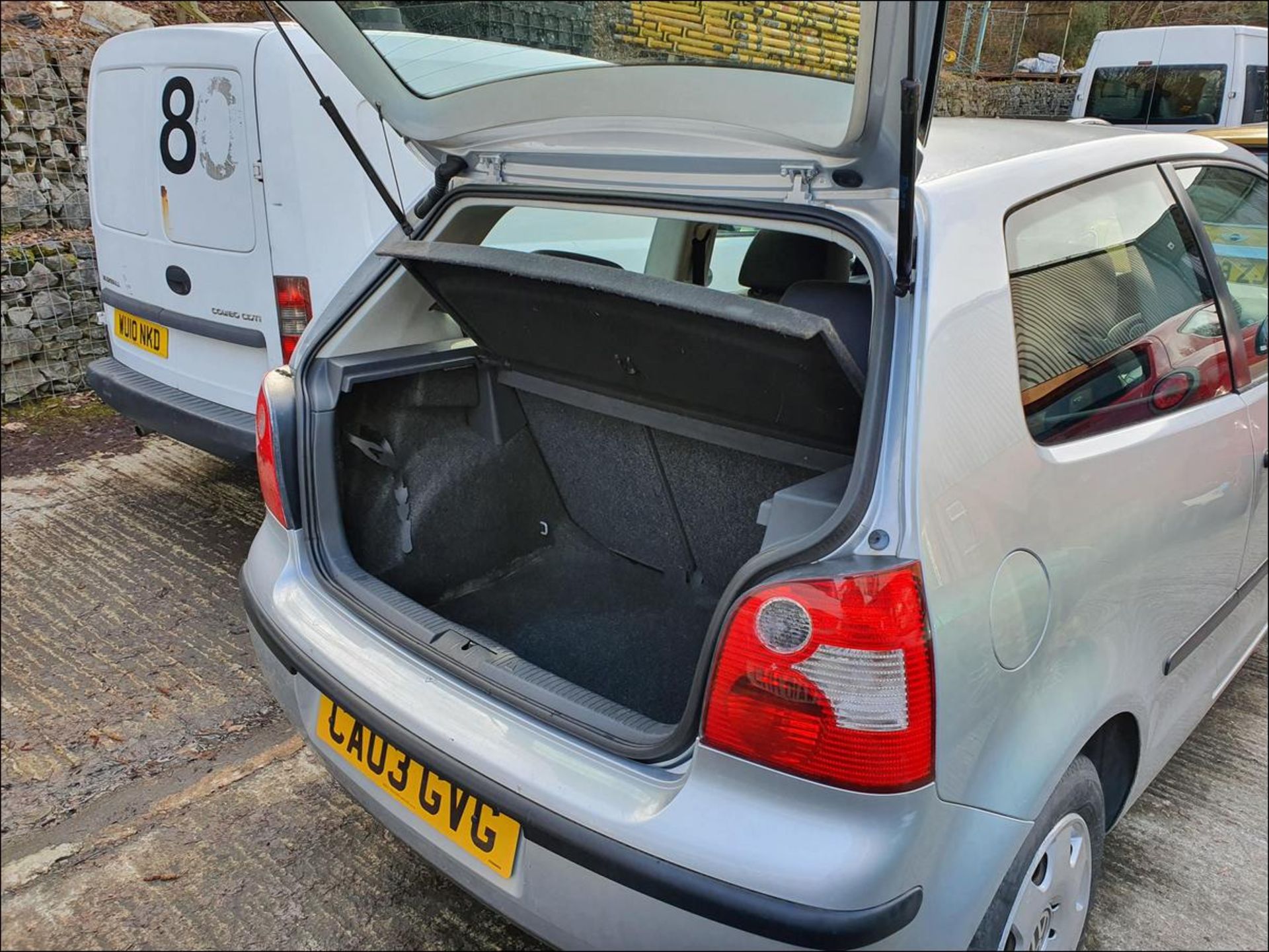 03/03 VOLKSWAGEN POLO S - 1198cc 3dr Hatchback (Silver, 92k) - Image 11 of 11