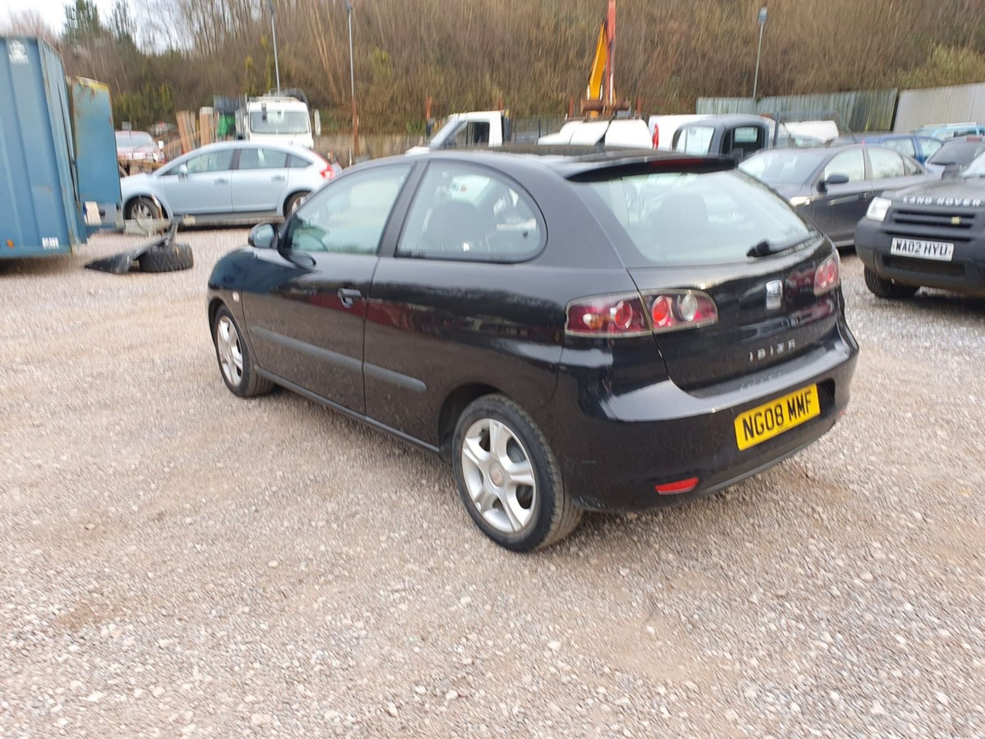 08/08 SEAT IBIZA STYLANCE - 1390cc 3dr Hatchback (Black, 89k) - Image 9 of 14