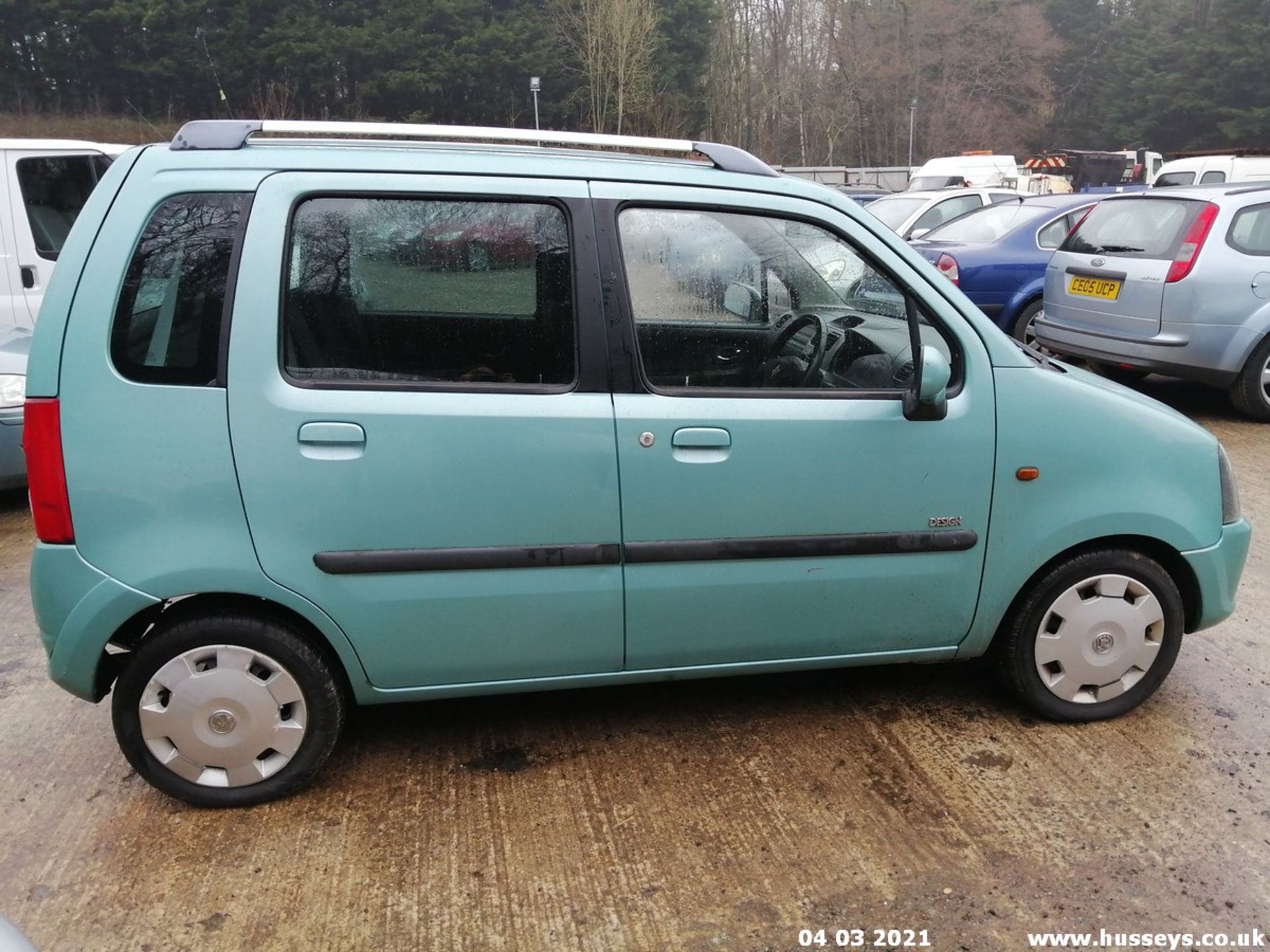 05/05 VAUXHALL AGILA DESIGN TWINPORT - 1229cc 5dr Estate (Green, 98k) - Image 20 of 25