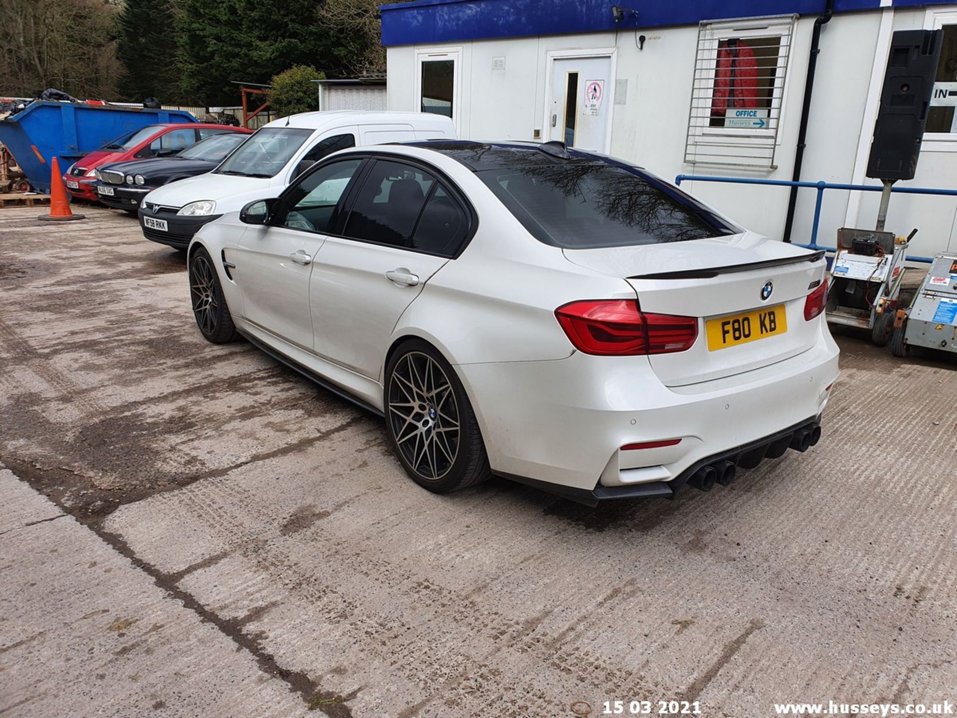 2016 BMW M3 S-A - 2979cc 4dr Saloon (White, 38k) - Image 2 of 9