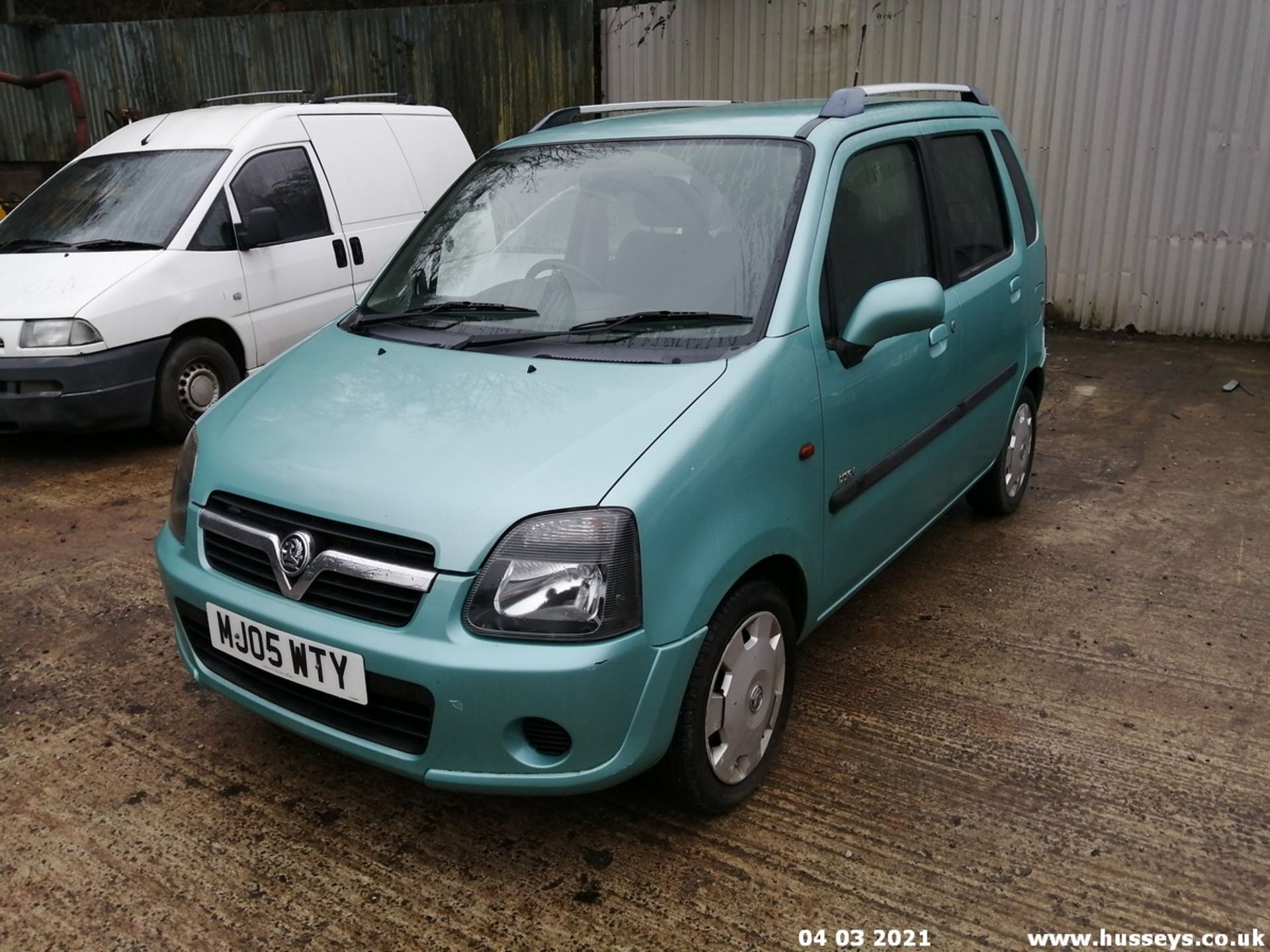 05/05 VAUXHALL AGILA DESIGN TWINPORT - 1229cc 5dr Estate (Green, 98k) - Image 2 of 25