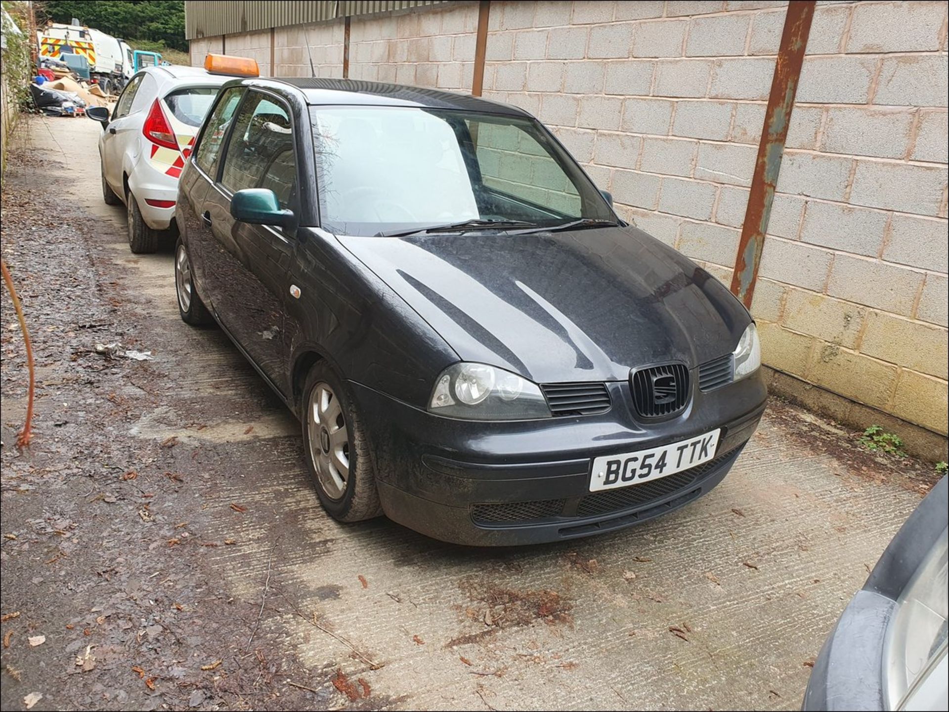 04/54 SEAT AROSA S - 998cc 3dr Hatchback (Black, 100k) - Image 4 of 8