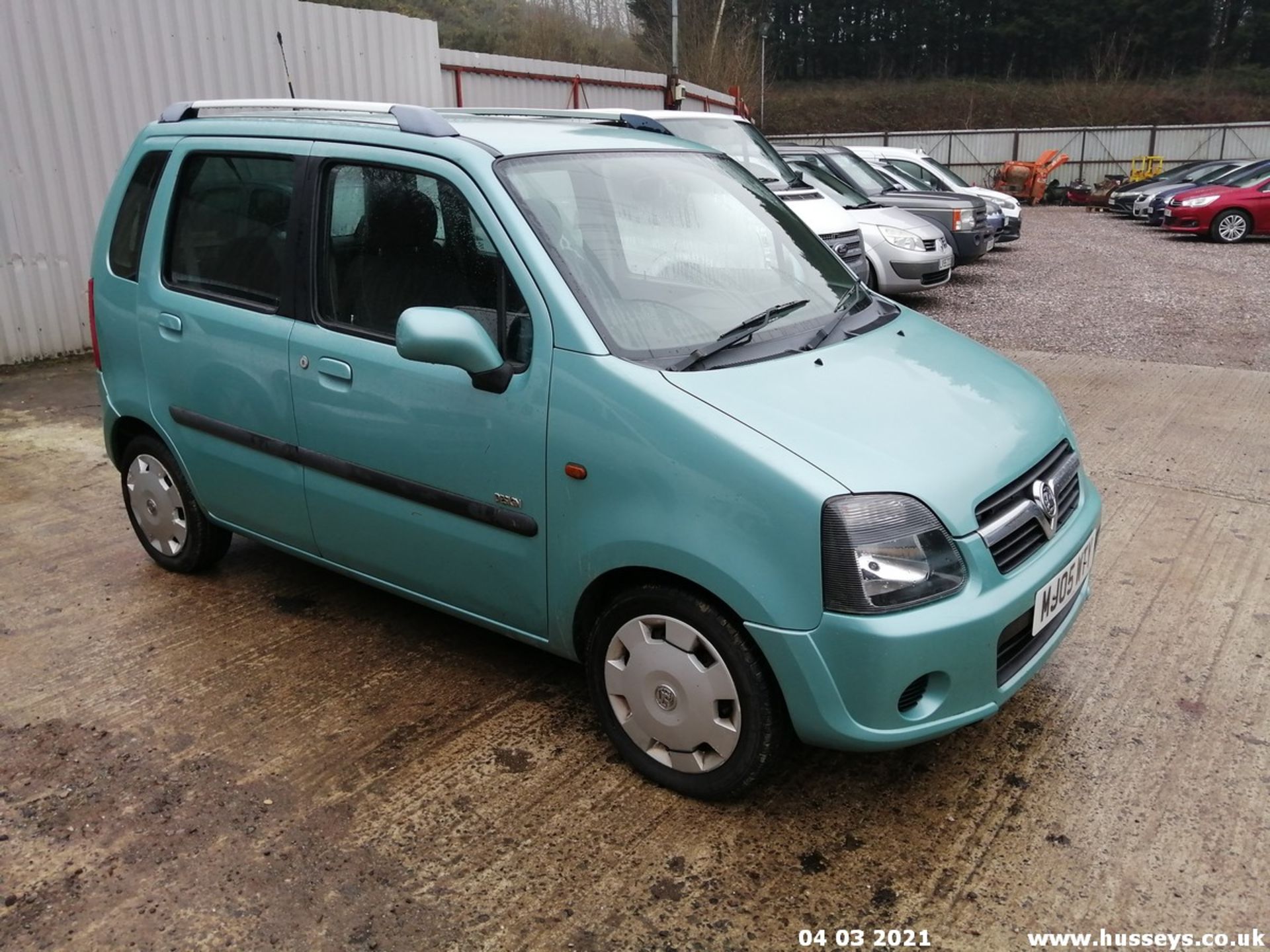 05/05 VAUXHALL AGILA DESIGN TWINPORT - 1229cc 5dr Estate (Green, 98k) - Image 9 of 25