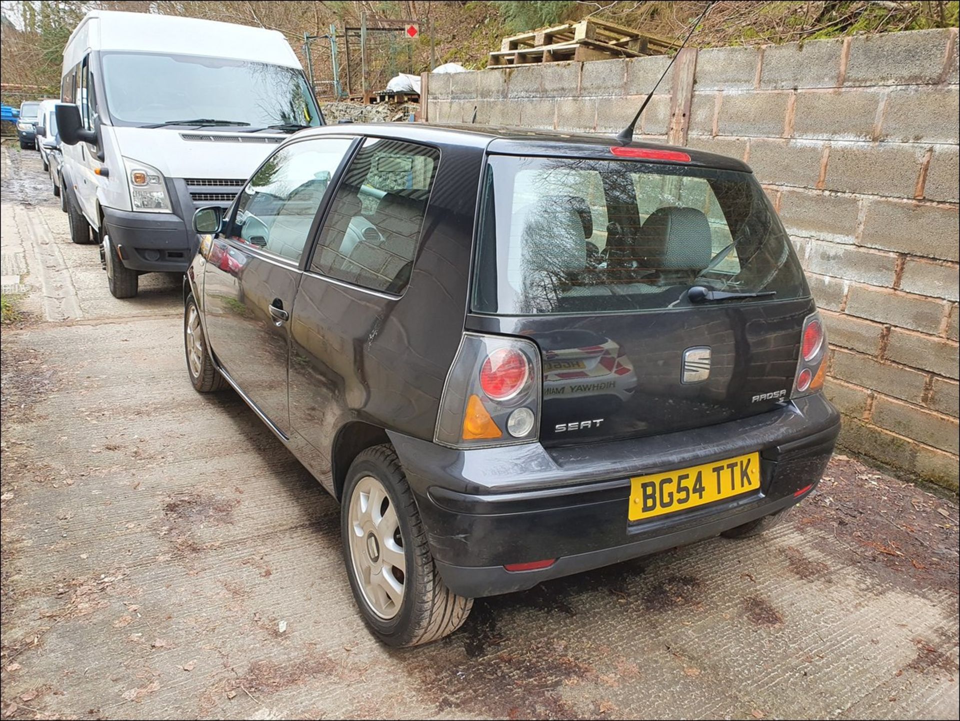 04/54 SEAT AROSA S - 998cc 3dr Hatchback (Black, 100k) - Image 2 of 8