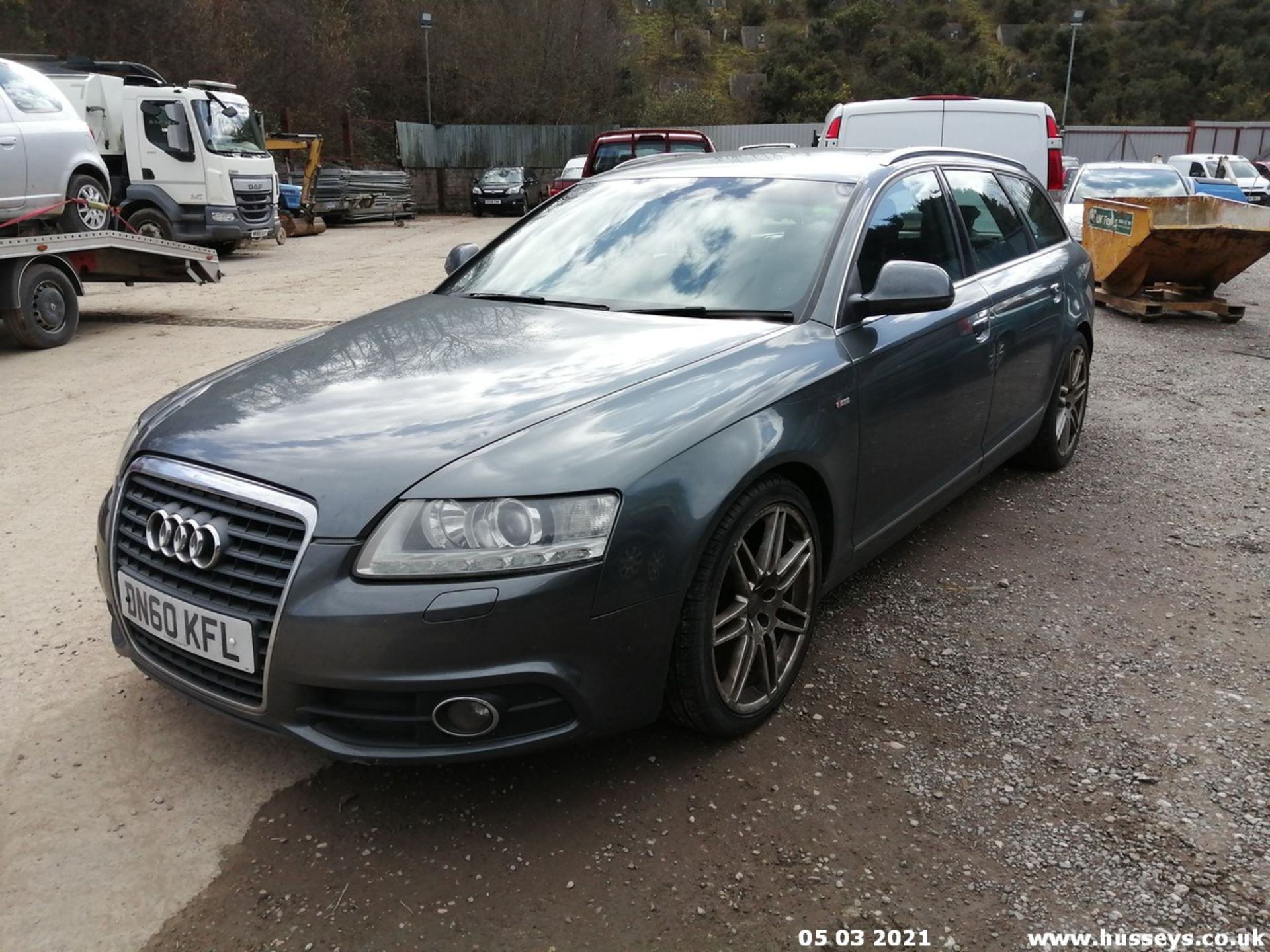 10/60 AUDI A6 S LINE SPEC ED TDI CVT - 1968cc 5dr Estate (Grey) - Image 2 of 21