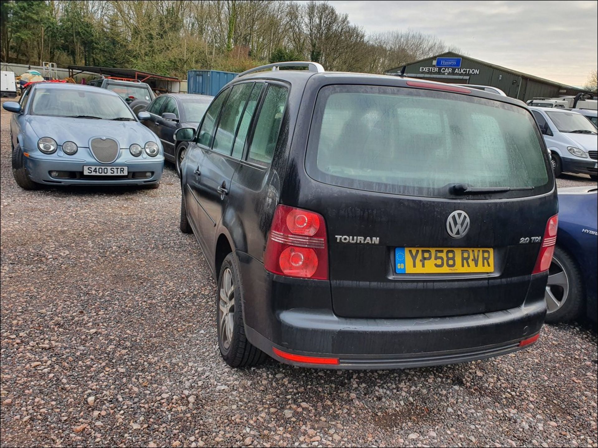 08/58 VOLKSWAGEN TOURAN SE TDI 140 - 1968cc 5dr MPV (Black, 253k) - Image 14 of 14