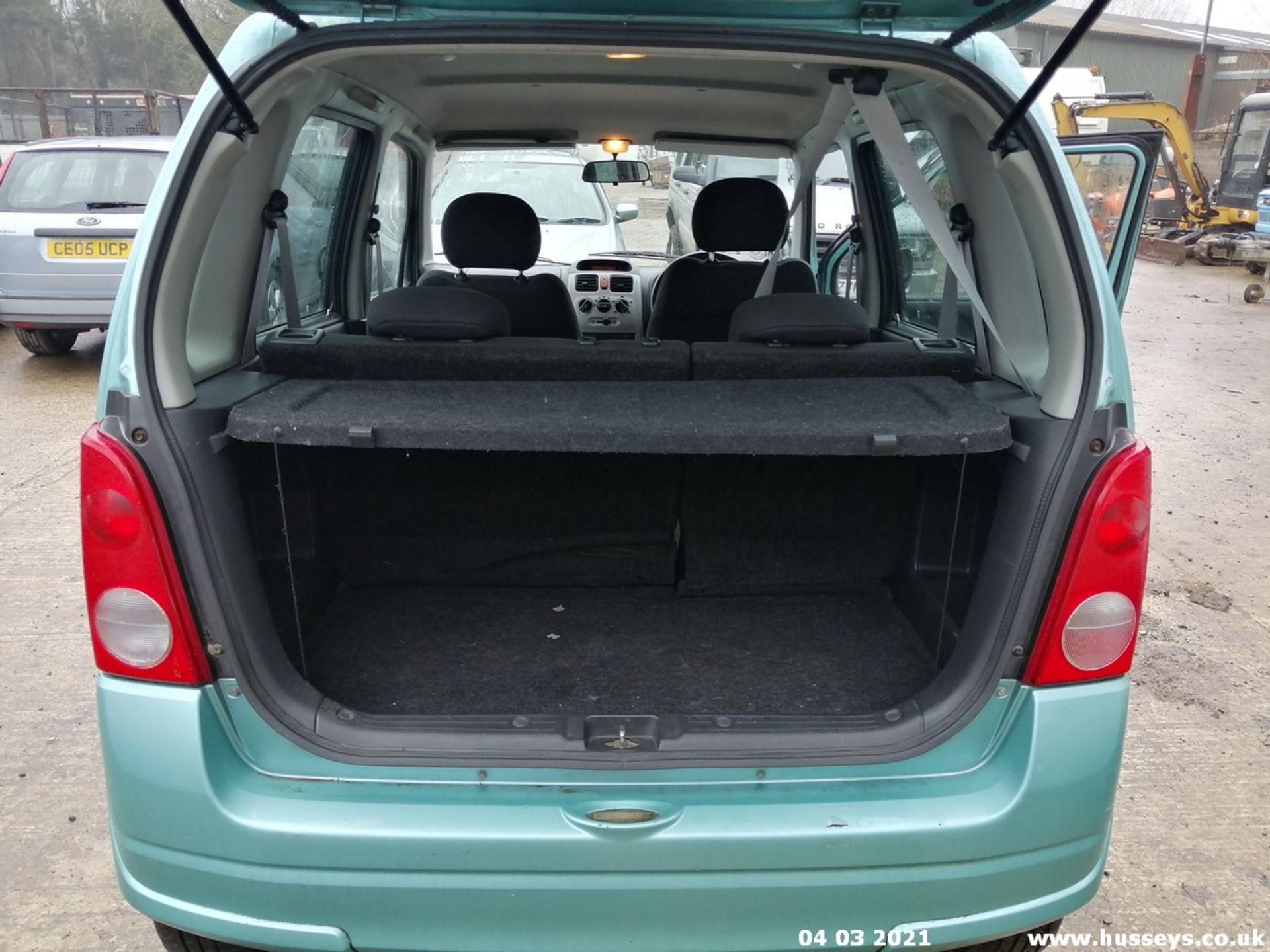 05/05 VAUXHALL AGILA DESIGN TWINPORT - 1229cc 5dr Estate (Green, 98k) - Image 22 of 25