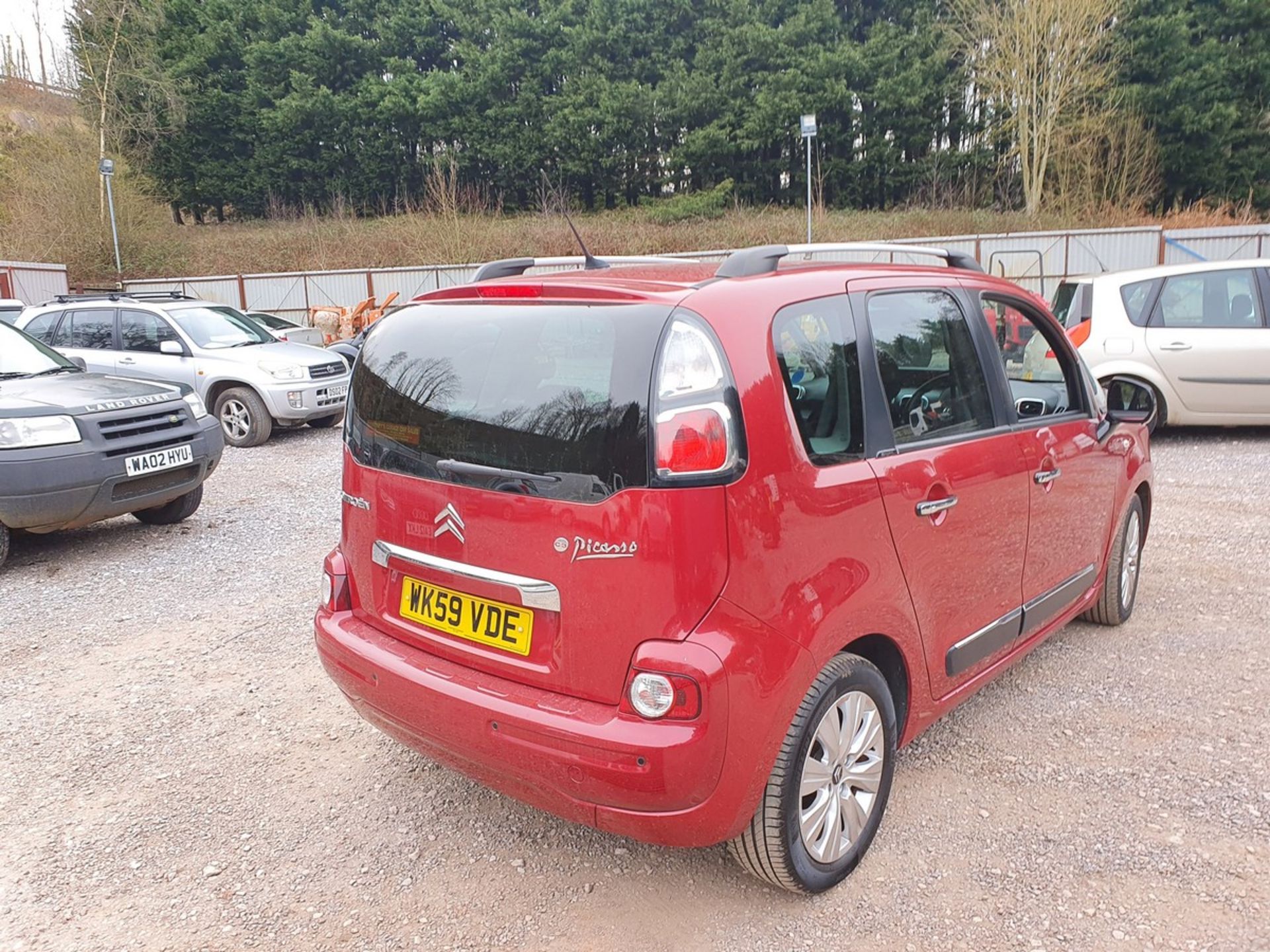 09/59 CITROEN C3 PICASSO EXCLUSIVE HDI - 1560cc 5dr MPV (Red, 67k) - Image 9 of 15