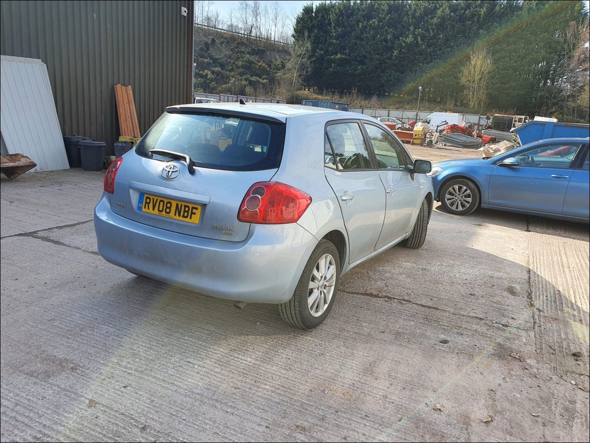 08/08 TOYOTA AURIS T-SPIRIT VVT-I - 1598cc 5dr Hatchback (Blue, 95k) - Image 5 of 12