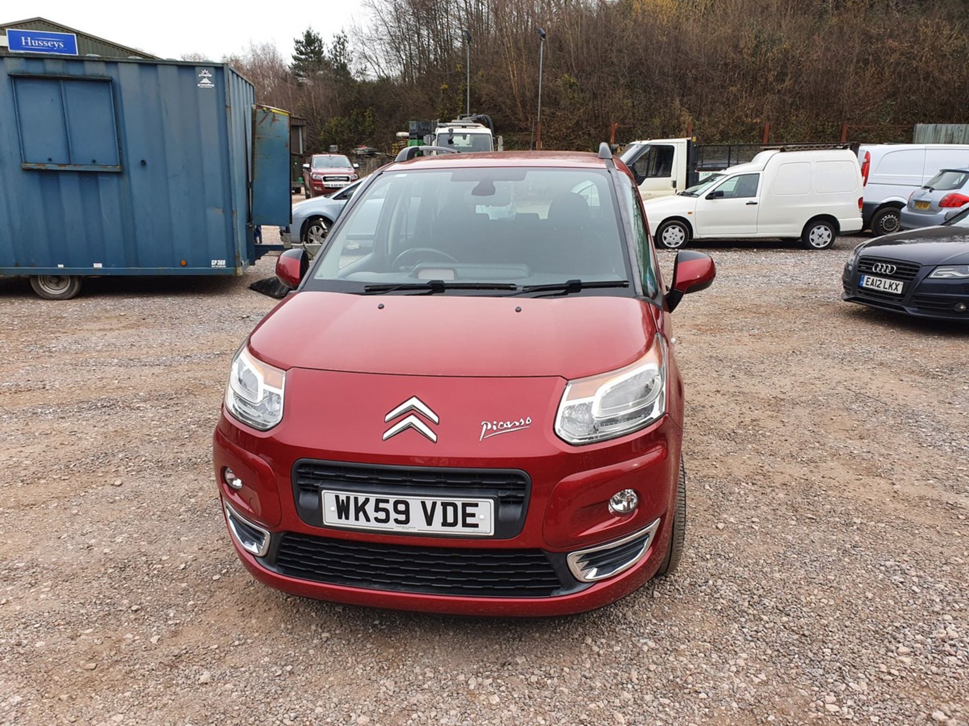 09/59 CITROEN C3 PICASSO EXCLUSIVE HDI - 1560cc 5dr MPV (Red, 67k) - Image 3 of 15