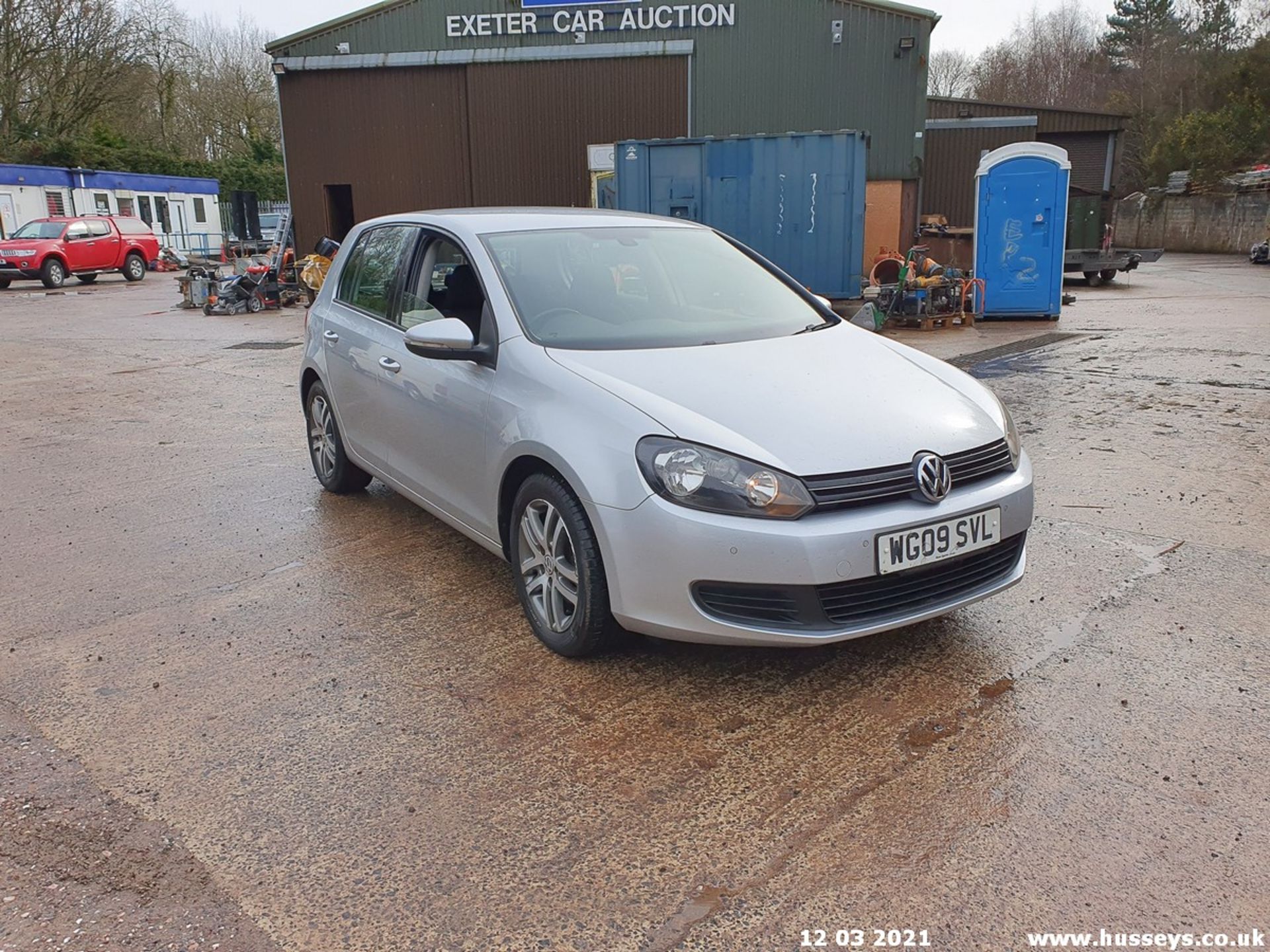 09/09 VOLKSWAGEN GOLF S TSI S-A - 1390cc 5dr Hatchback (Silver, 52k) - Image 3 of 13