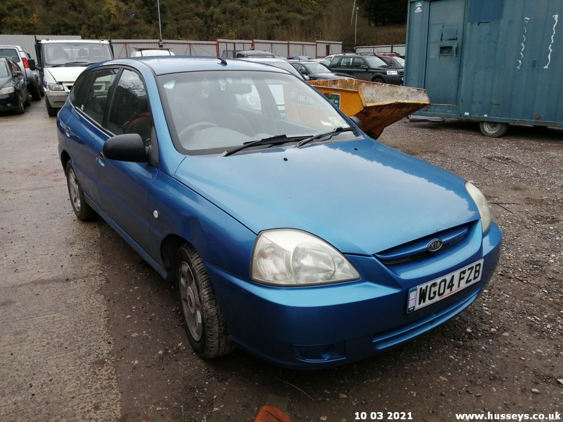 04/04 KIA RIO LE - 1343cc 5dr Hatchback (Blue) - Image 8 of 11