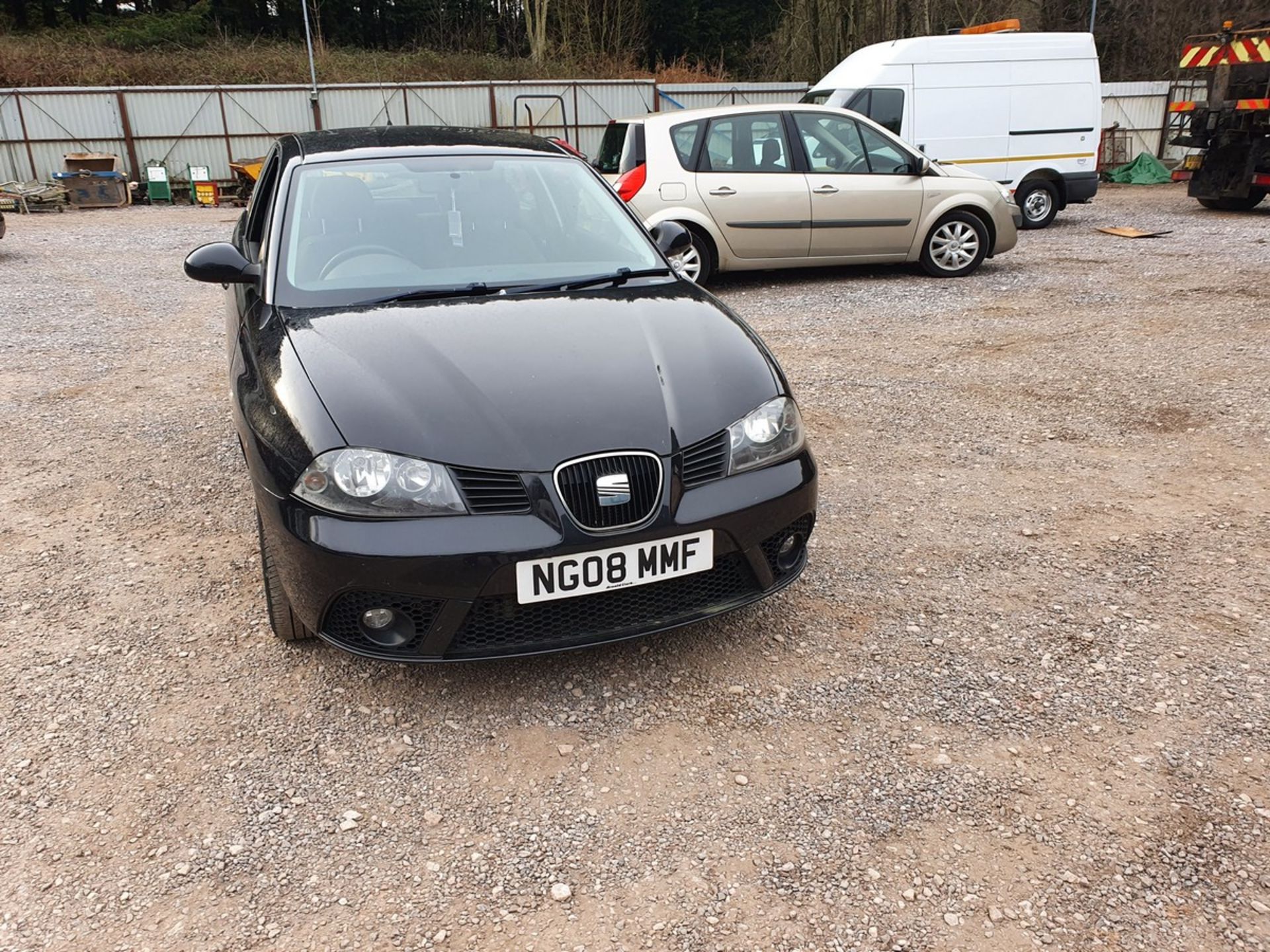 08/08 SEAT IBIZA STYLANCE - 1390cc 3dr Hatchback (Black, 89k) - Image 4 of 14